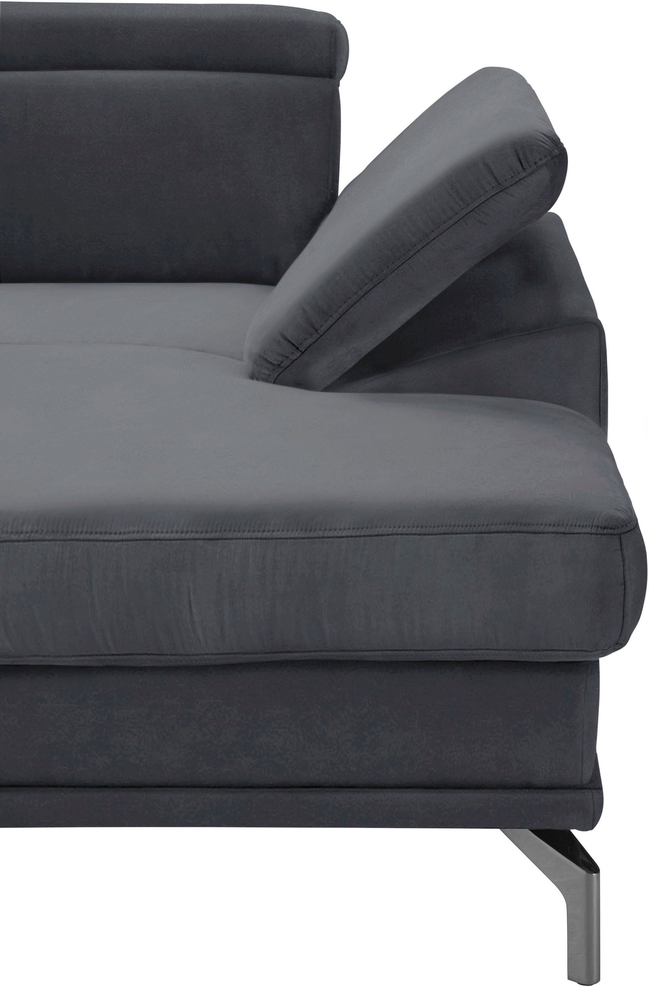 sit&more Wohnlandschaft »Scorpio U-Form«, inklusive Sitztiefenverstellung, mit Kopf- und Armteilverstellung