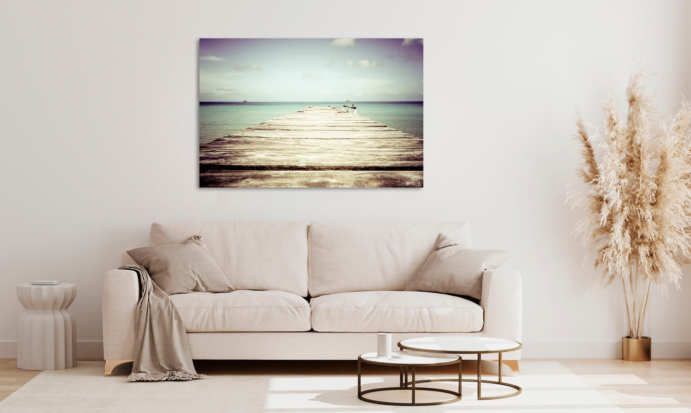 queence Acrylglasbild »Etzel«, Meer-Meer-Spa-Spa Bilder-Schiffe-Meer Bilder günstig online kaufen
