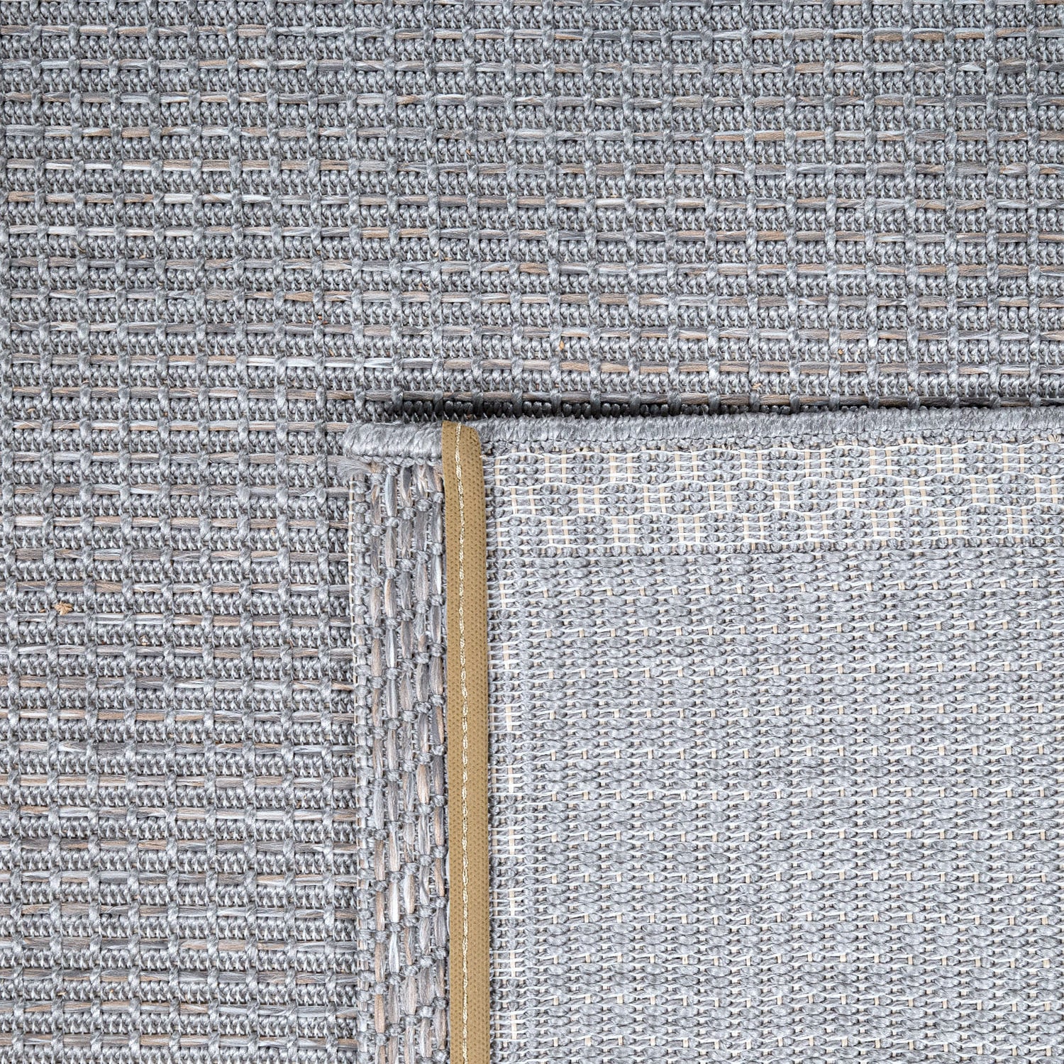 Paco Home Läufer »Quebec 135«, rechteckig, 4 mm Höhe, Teppich-Läufer, Flachgewebe, meliert, In- und Outdoor geeignet