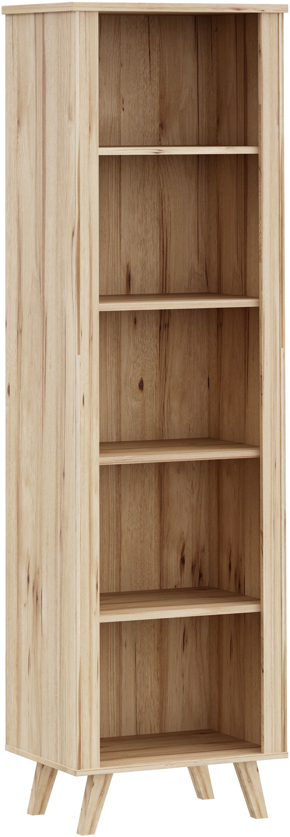 FORTE Wandregal »Vankka Regal«, (B/H/T 59,7/201,5/41,7 cm), Regal, Holzfüße günstig online kaufen