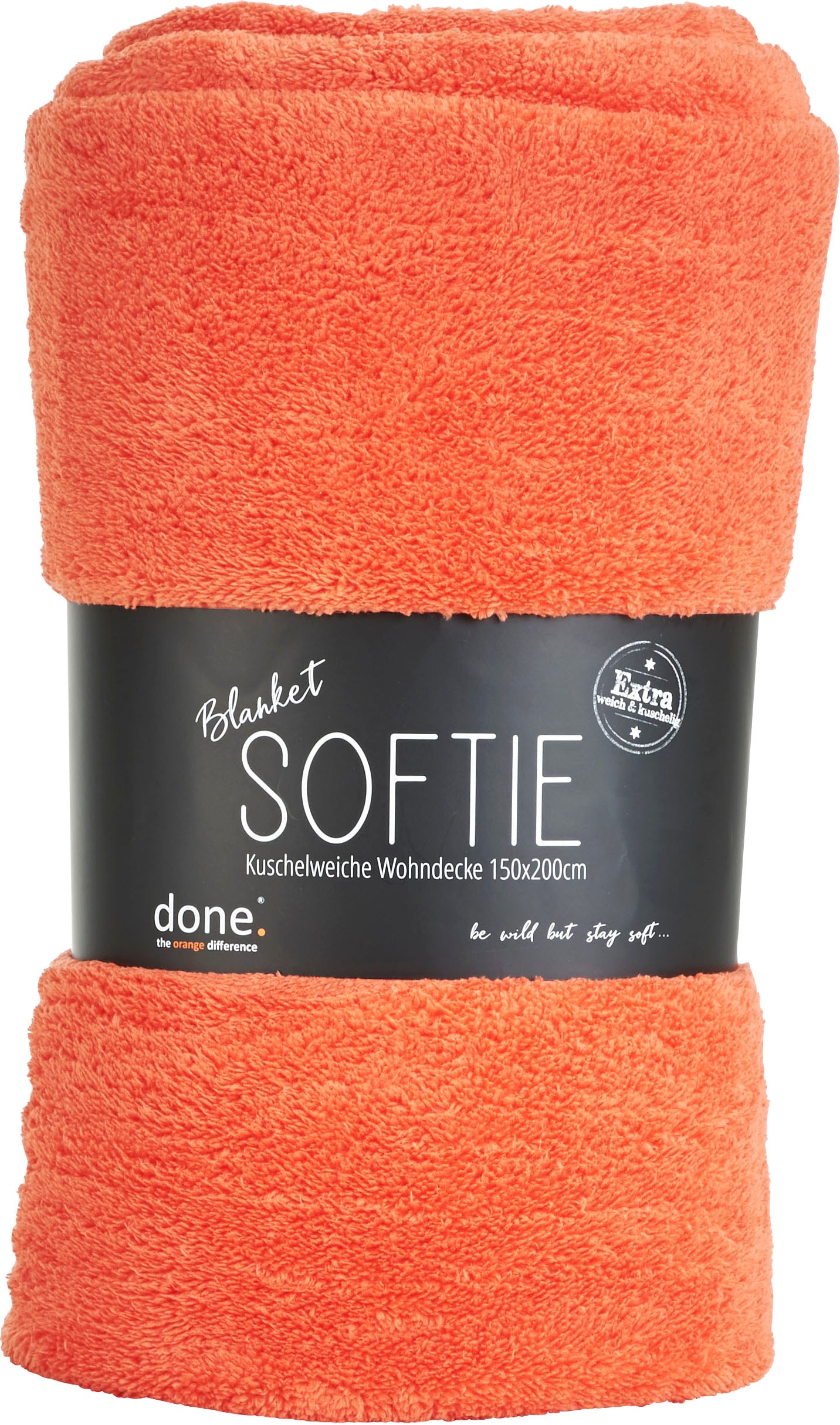 done.® Wohndecke »Softie«, Extra weiche Wohndecke aus softigem Teddy-Stoff, günstig online kaufen