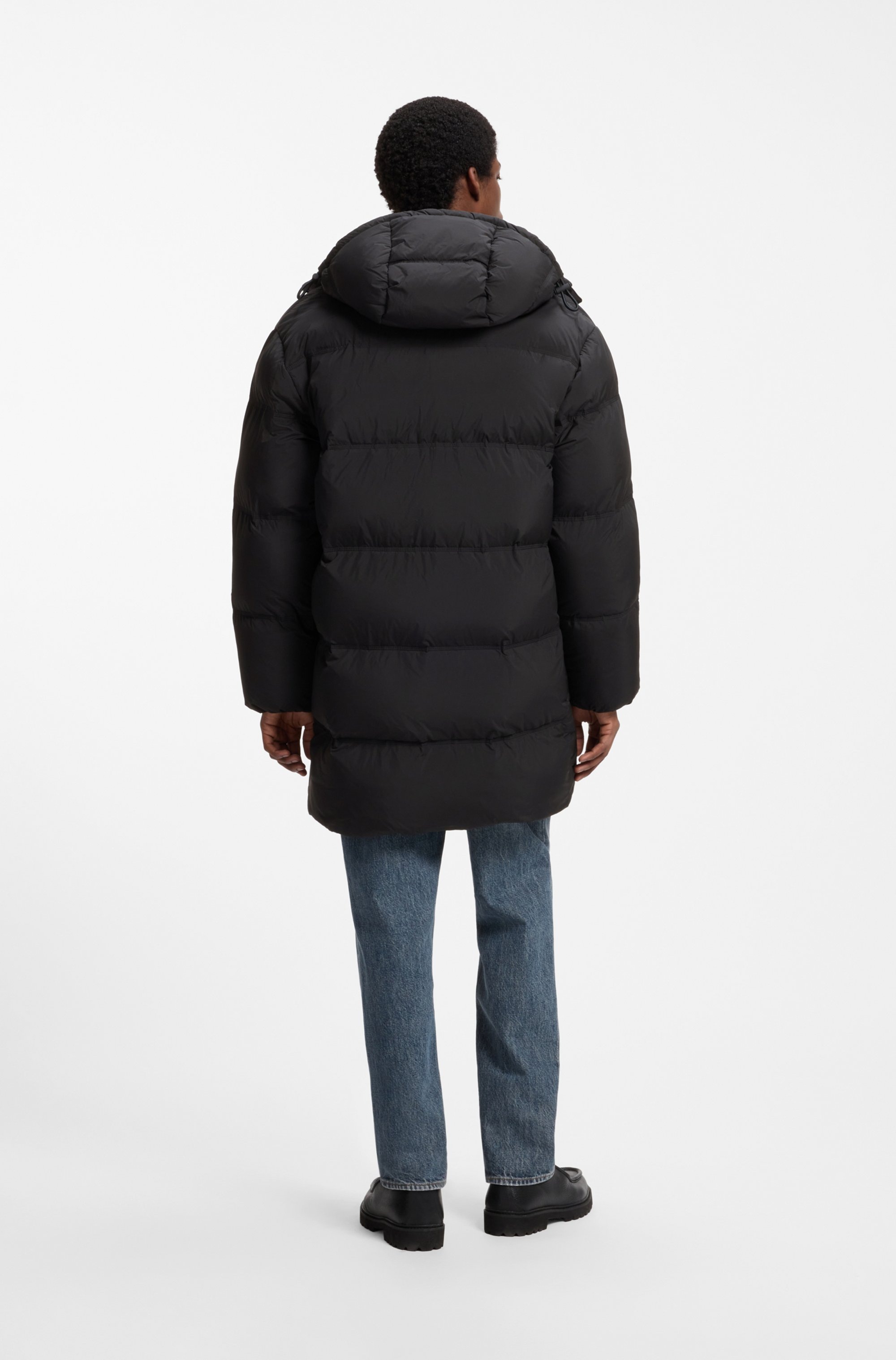 HUGO Winterjacke »Bodi« mit Kapuze mit Kapuze, warm wattiert, Relaxed Fit