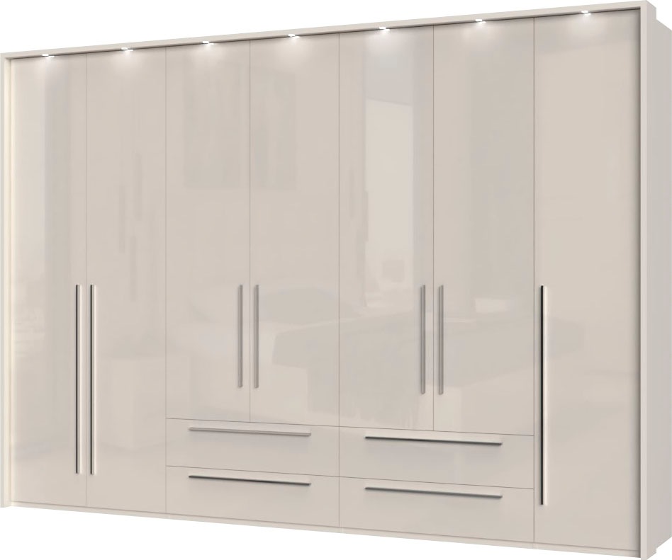 Places of Style Drehtürenschrank »Piano, inklusive Rahmen und Beleuchtung, günstig online kaufen
