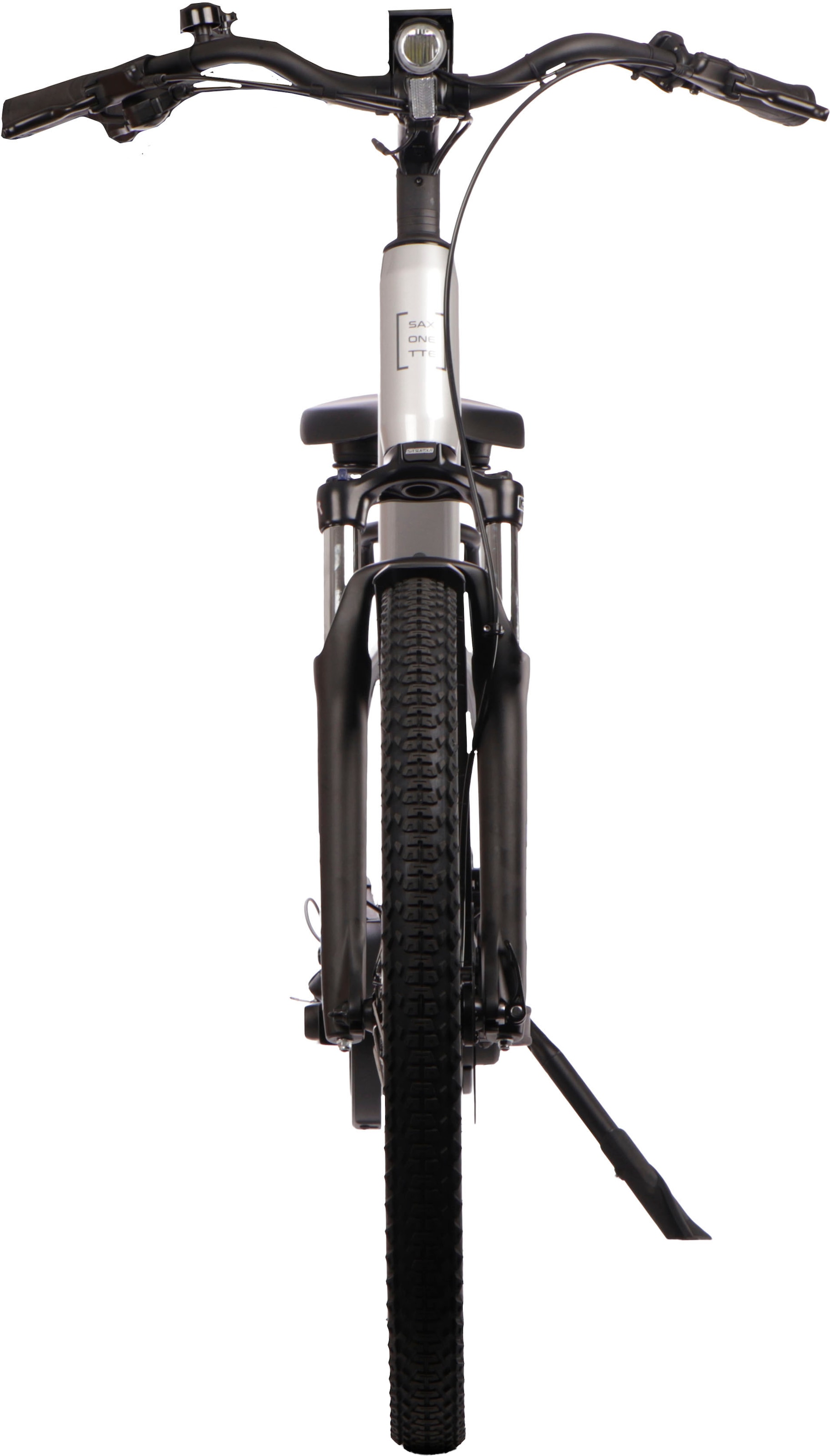 SAXONETTE E-Bike »SAXONETTE Trekkingrad Deluxe SUV easy (Wave)«, 8 Gang, Shimano, ALTUS-8 Gänge, Mittelmotor 250 W, (Packung), (mit integr. Akku), Elektrofahrrad für Damen u. Herren