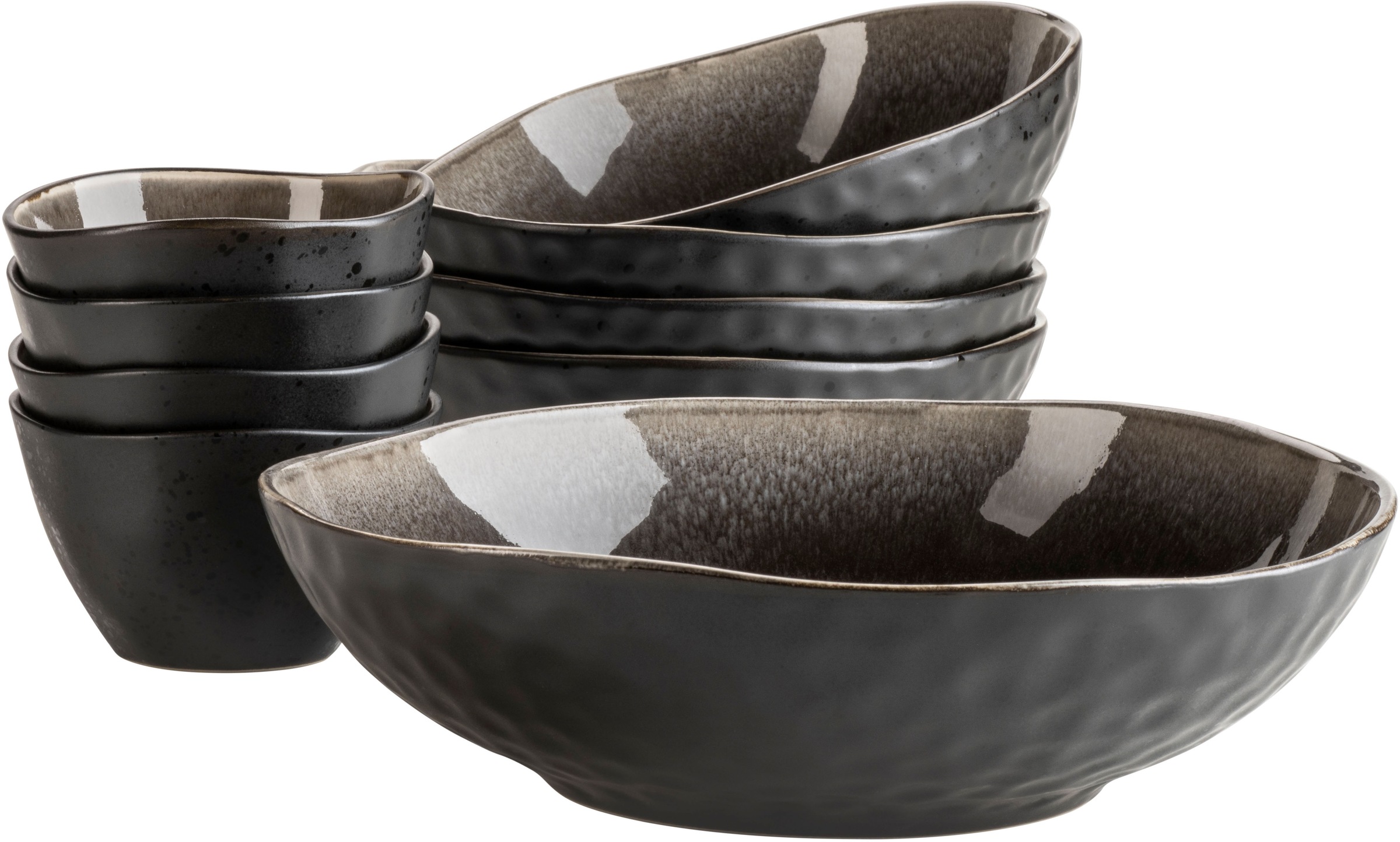 MÄSER Schale »NIARA ORGANIC, Schüssel-Set, Keramik« 9 Stk. aus Keramik günstig online kaufen