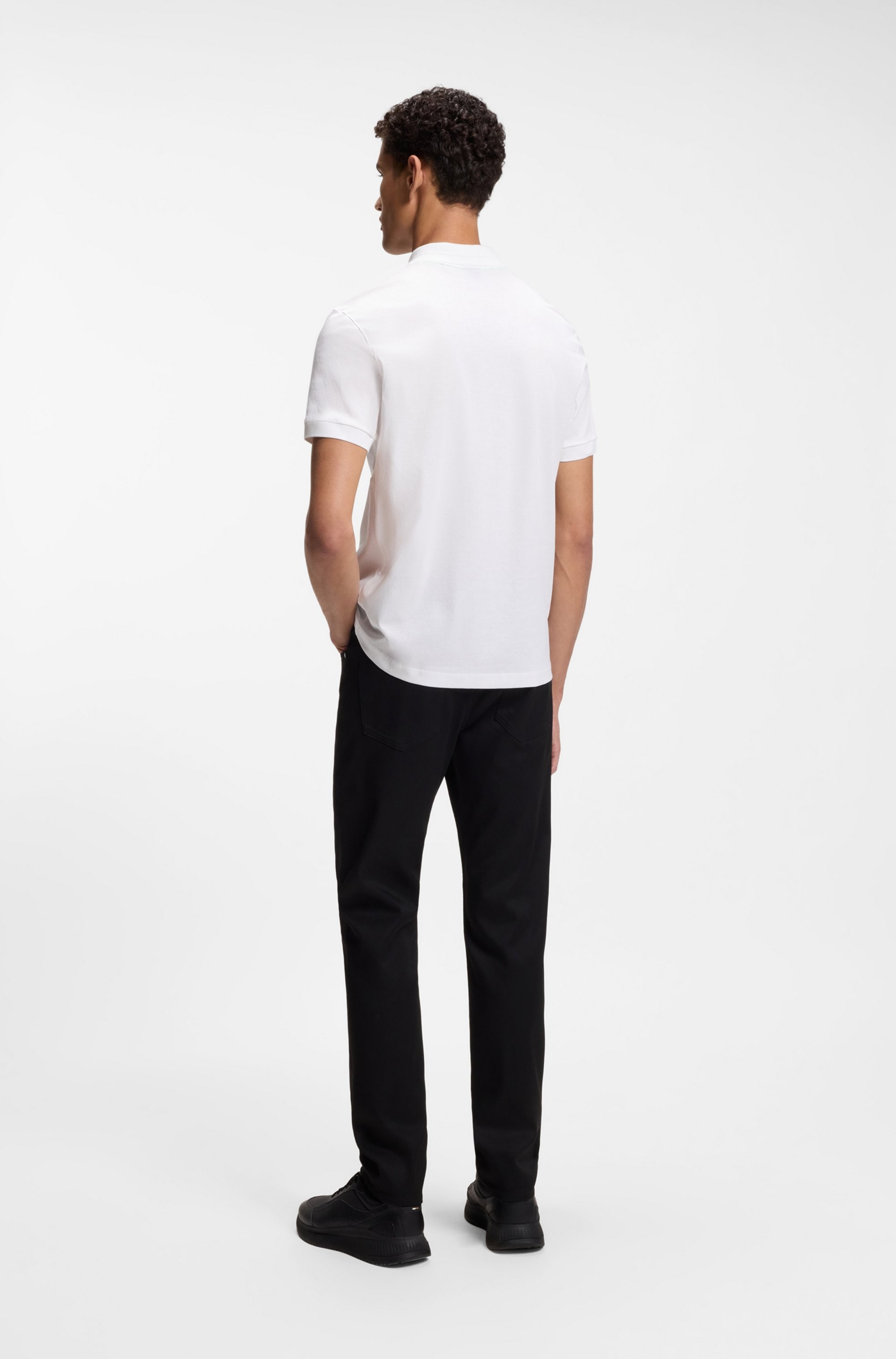 BOSS GREEN Poloshirt »Porsche Spirit 70 Capsule Collection« Premium Herrenmode Innovative Geruchskontroll-Technologie HEIQ MINT