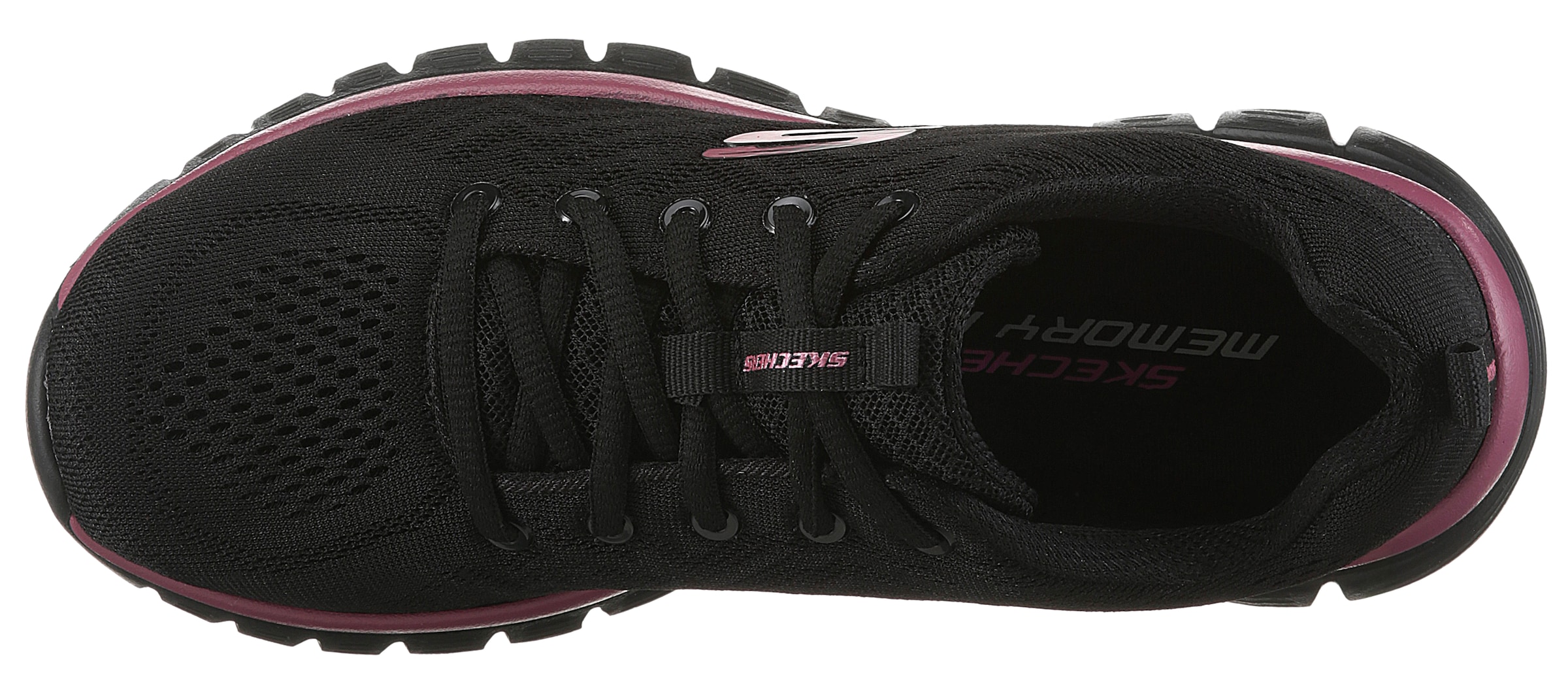 Skechers Sneaker »Graceful - Get Connected«, Freizeitschuh, Halbschuh, Schnürschuh mit Memory Foam
