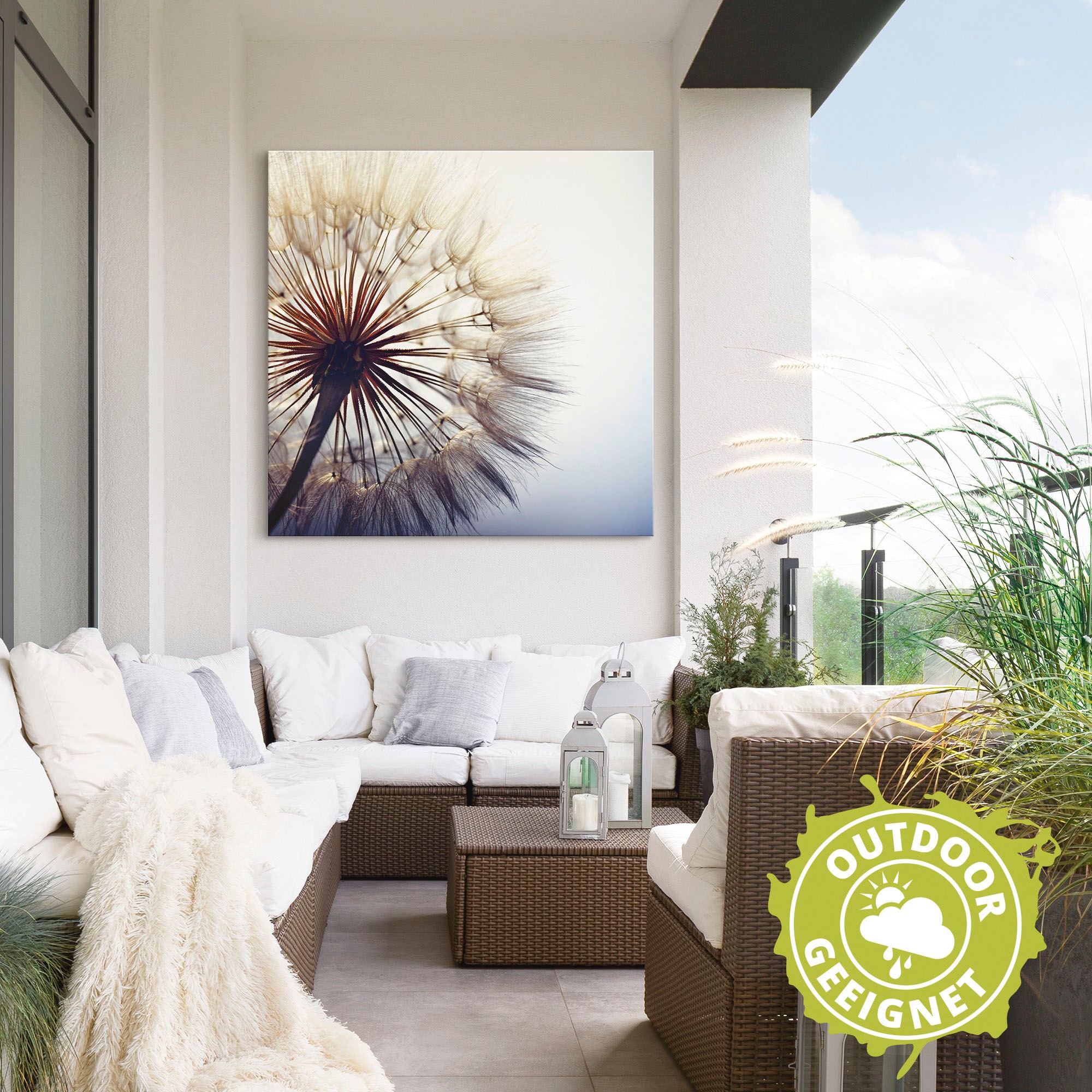 Artland Wandbild »Große Pusteblume«, Blumen, (1 St.), als Alubild, Outdoorbild, Leinwandbild, Poster, Wandaufkleber