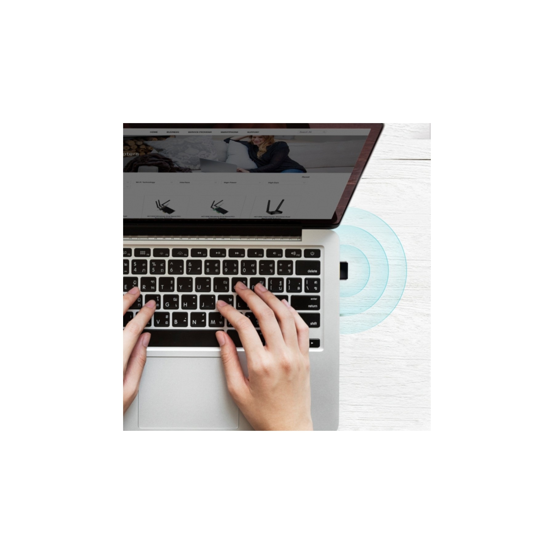 TP-Link Reichweitenverstärker »AC600-WLAN-Nano-USB-Adapter«