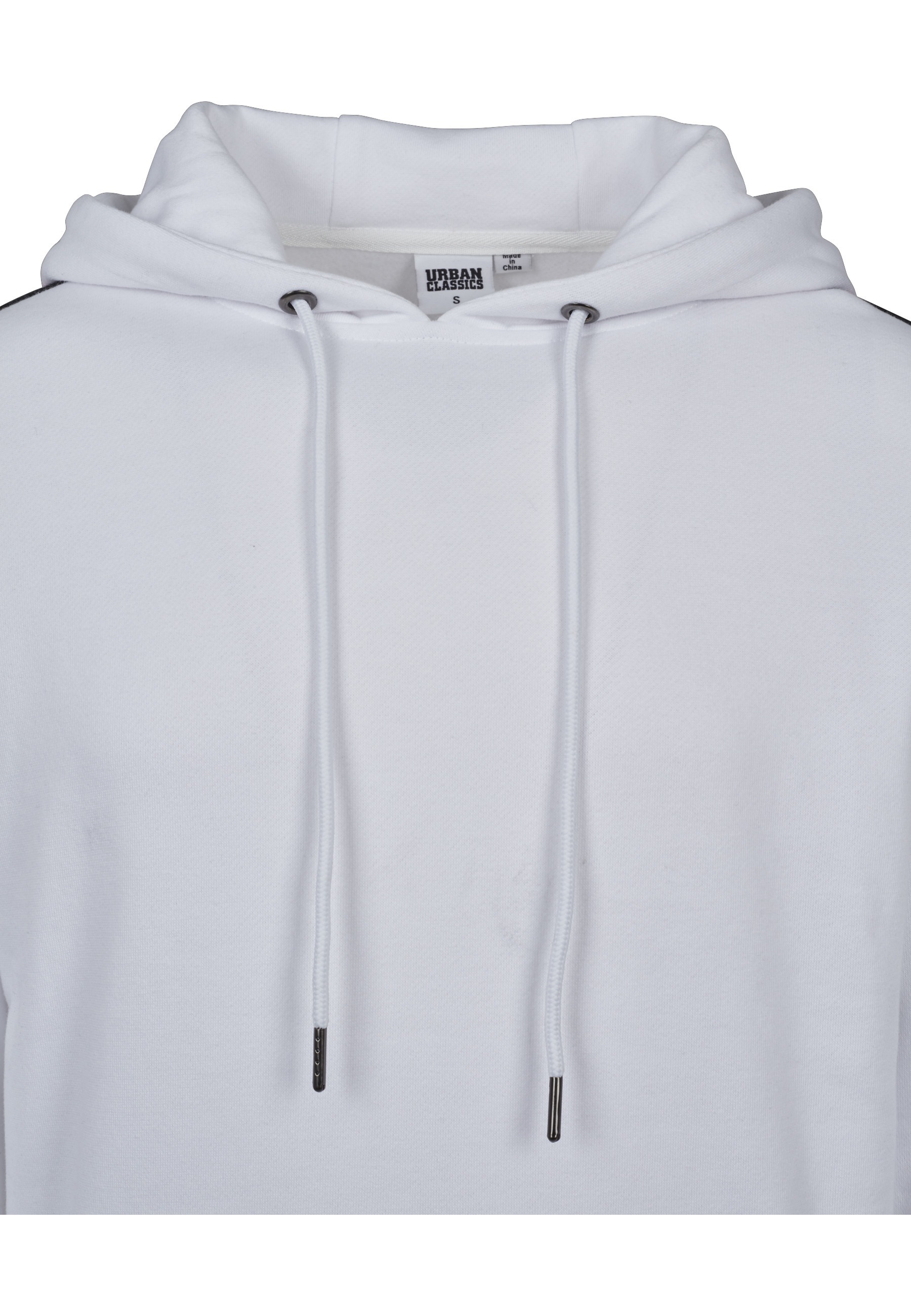 URBAN CLASSICS Kapuzenpullover »Urban Classics Herren Stripe Shoulder Hoody« 1 Stk.