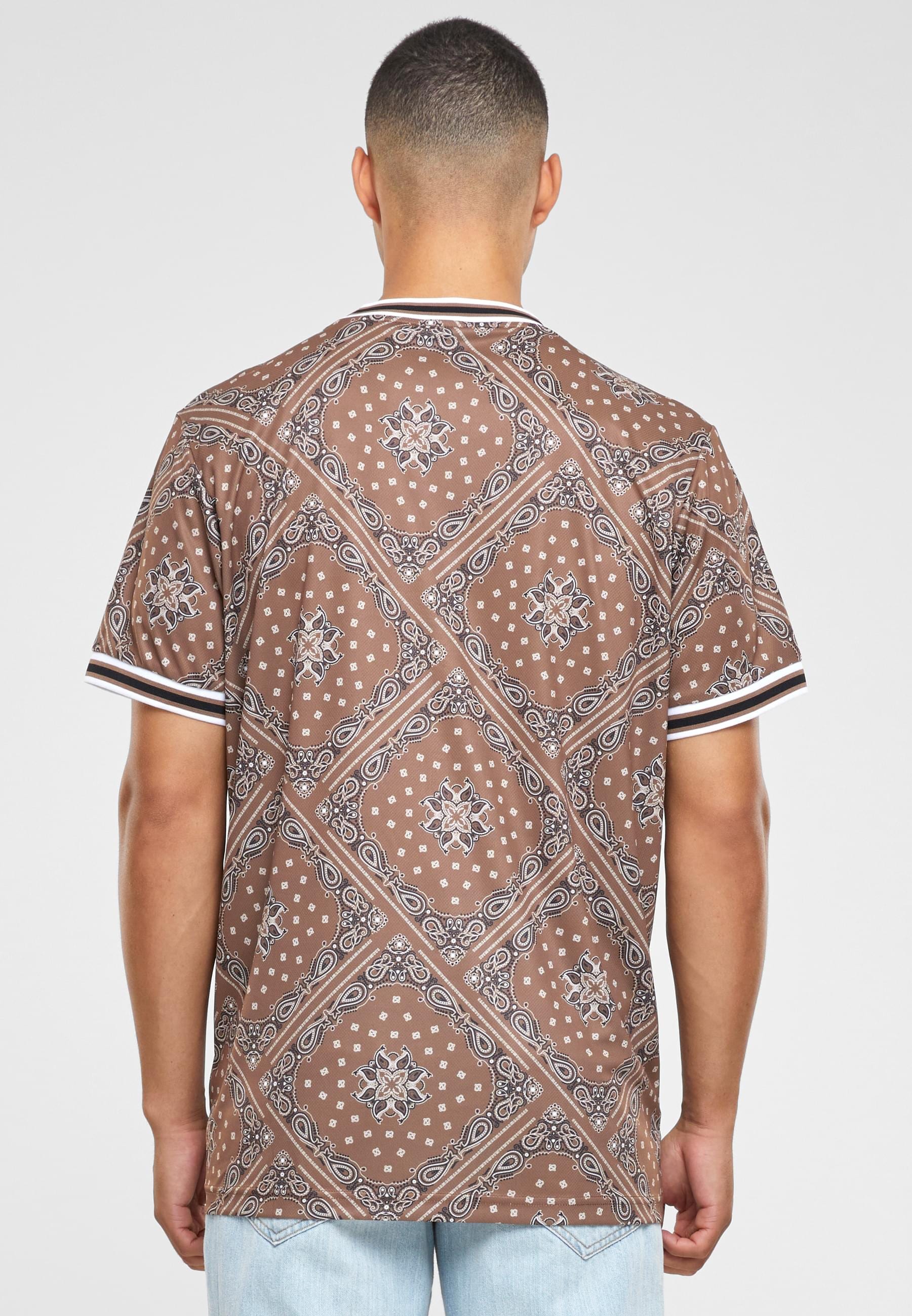 Karl Kani T-Shirt »Karl Kani Herren KM232-008-3 Unisex KK Varsity Paisley Mesh Tee« 1 Stk.
