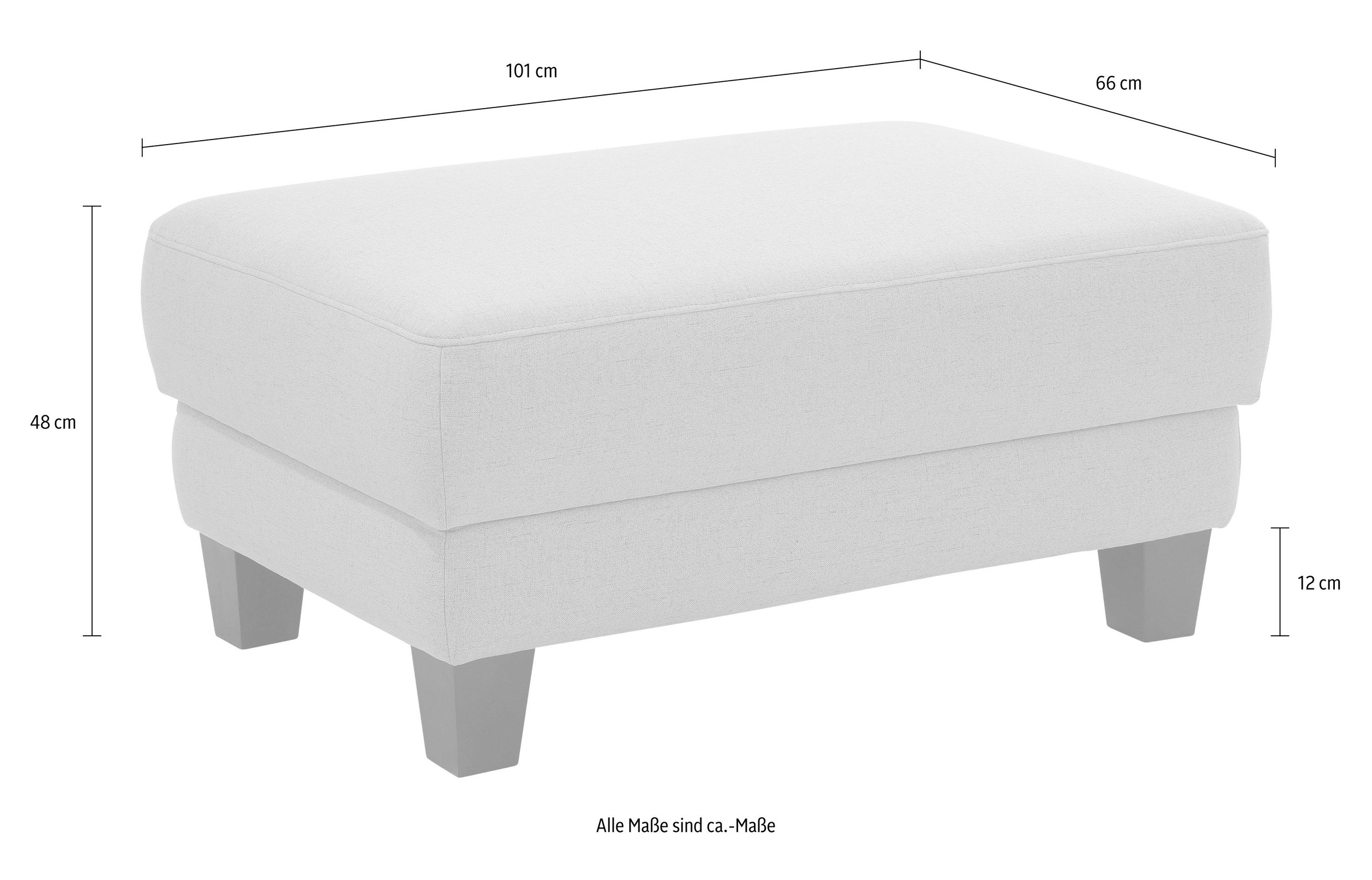 Home affaire Hocker »Trondheim« mit Stauraum, Federkern