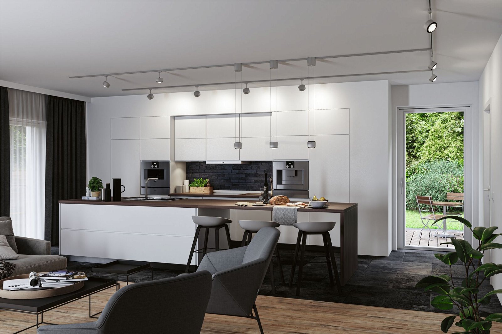 Paulmann Schienensystem-Leuchten »URail Schienenspot Aldan 533,8lm 8W 4000K 230V Schwarz matt, Schwarz«, dimmbar Einzelspot