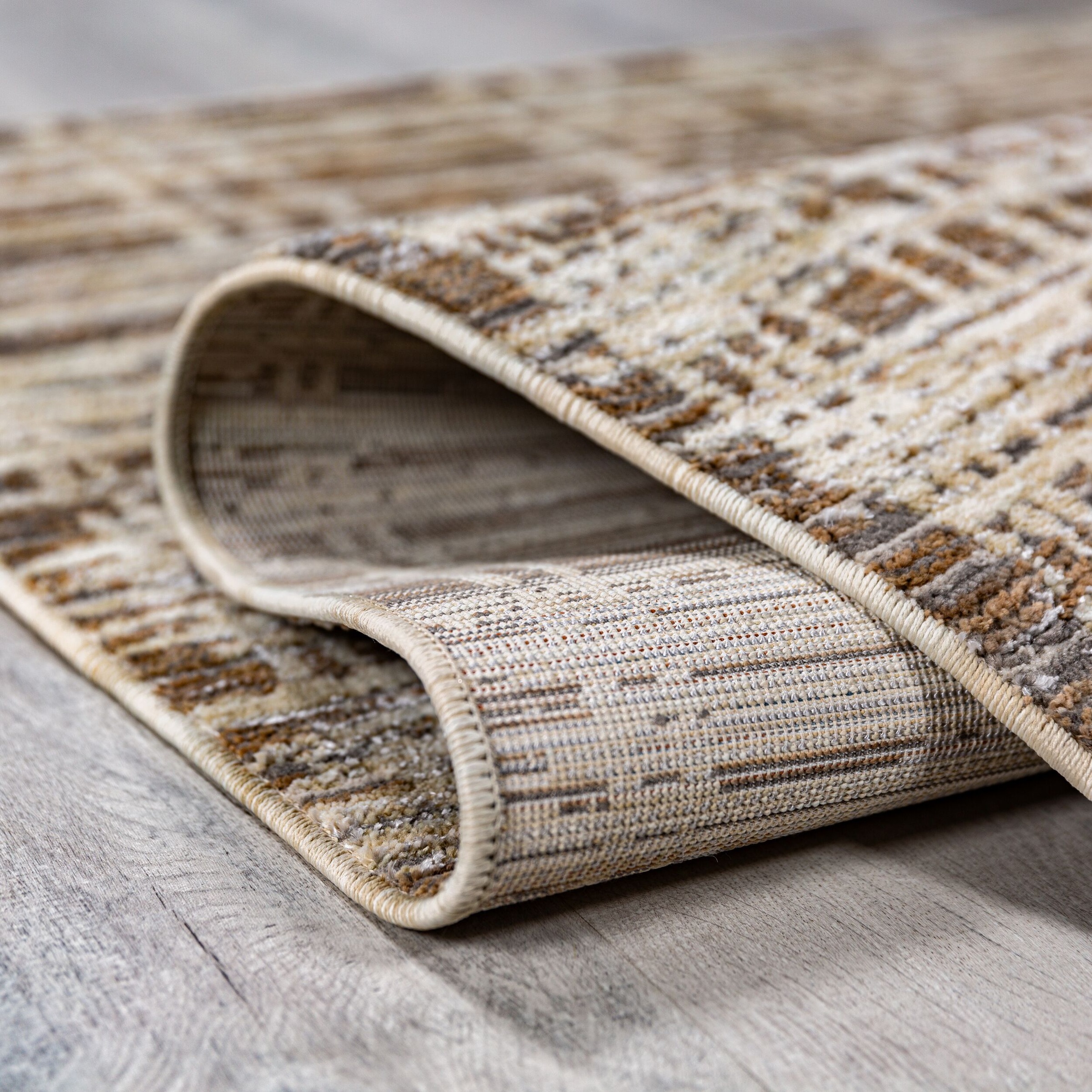FLAIR RUGS Teppich »Lattice Abstract«, rechteckig, 7 mm Höhe, aus recycelte günstig online kaufen