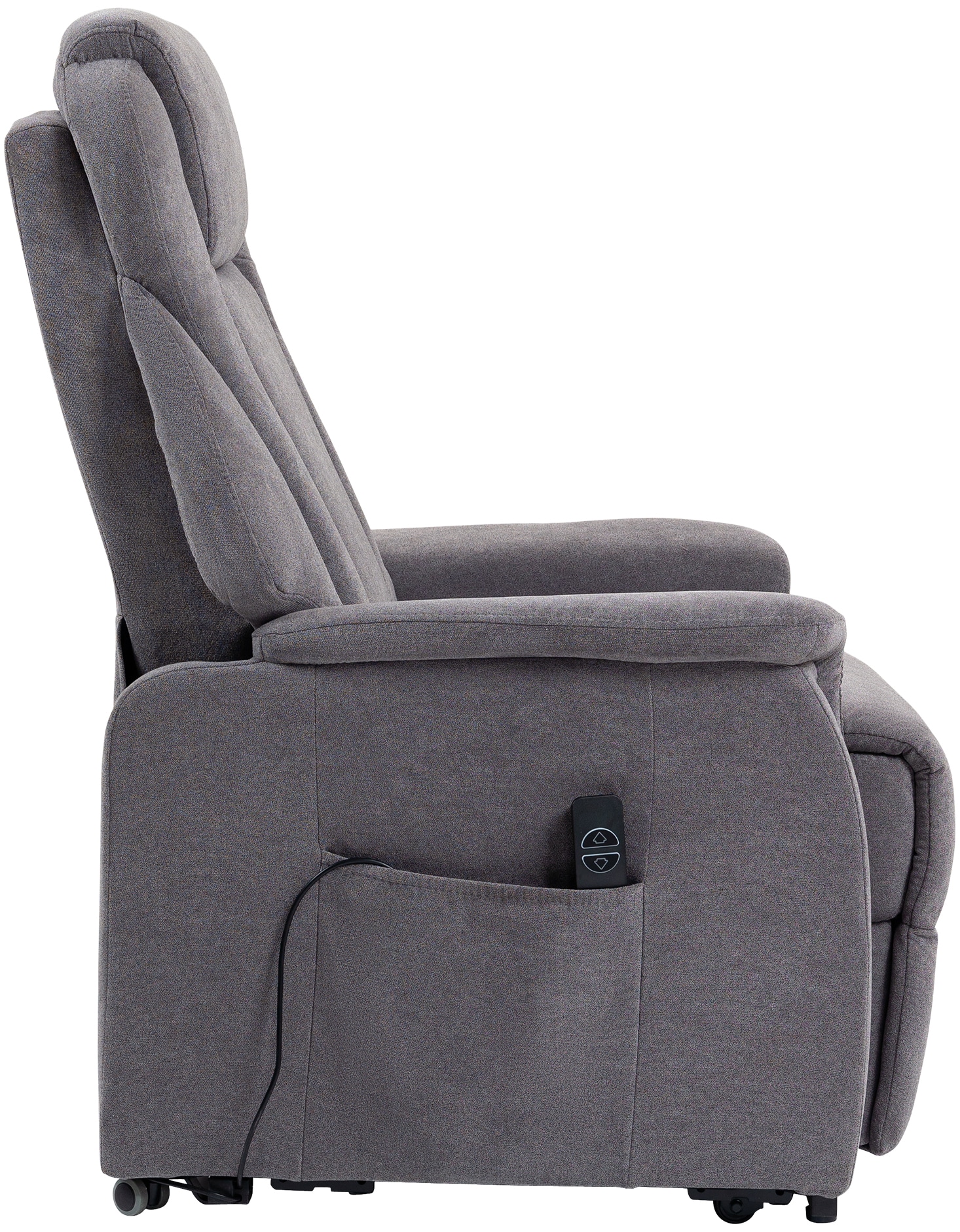 Duo Collection TV-Sessel »Toronto XXL mit elektrischer Aufstehhilfe und Relaxfunktion« bis 150kg belastbar, Taschenfederkern, Stahlwellenunterfederung