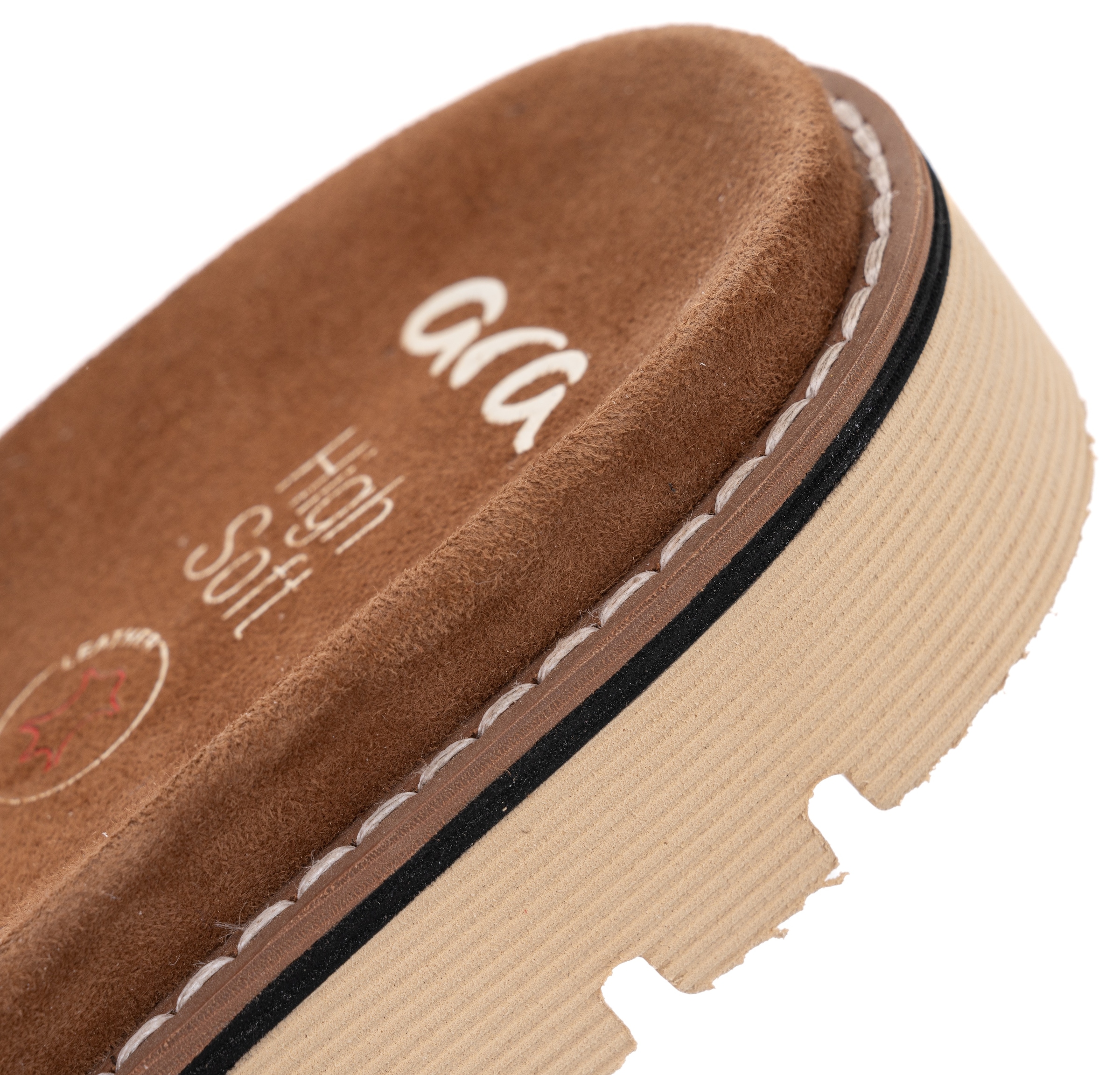 Ara Pantolette »KIENT«, Slides, Flats, Sandale mit geraffter Bandage