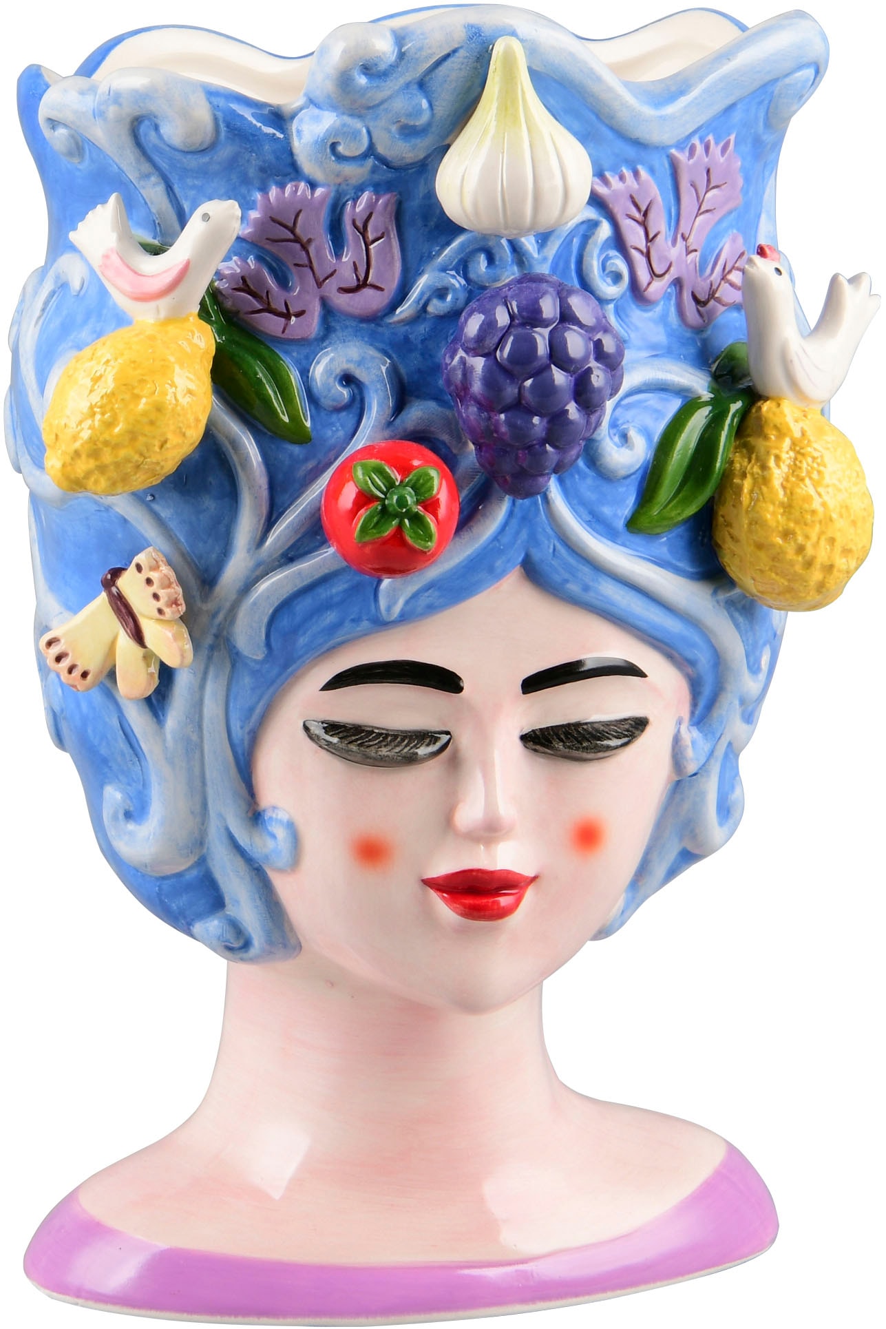 MIRRORS AND MORE Dekovase »FIORA« Auffällige Dekovase