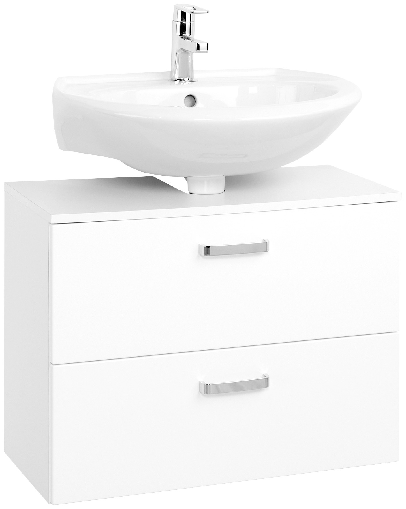 welltime Badmöbel-Set »Dorina«, (2 St.), Breite 60 cm, Spiegelschrank mit L günstig online kaufen