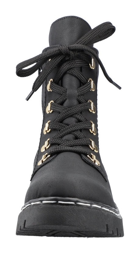 Rieker Winterboots, mit kontrastfarbener Rahmennaht