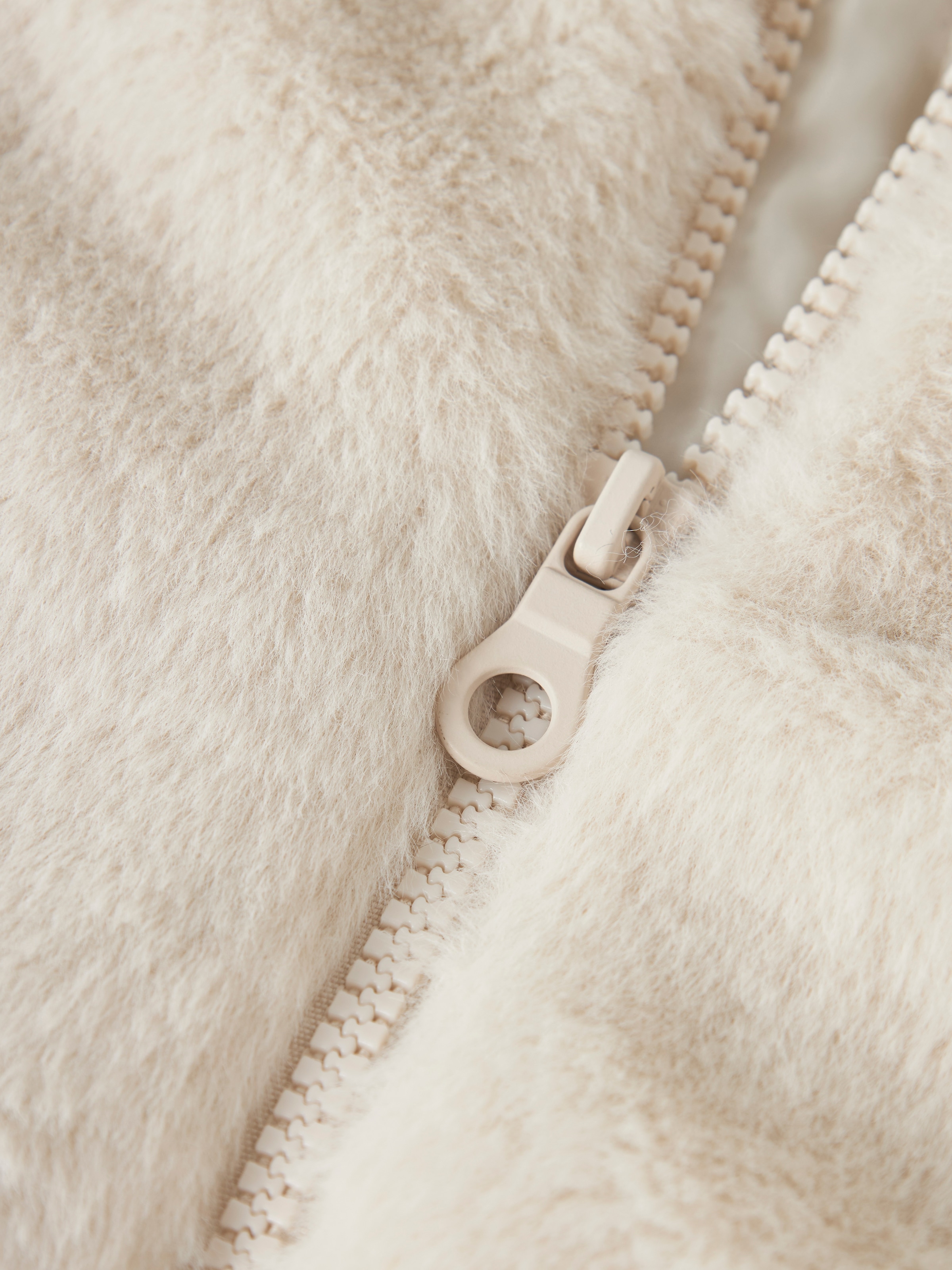 Name It Fellimitatjacke »NMFMILA JACKET W HOOD PB« mit Kapuze Kunstfaser