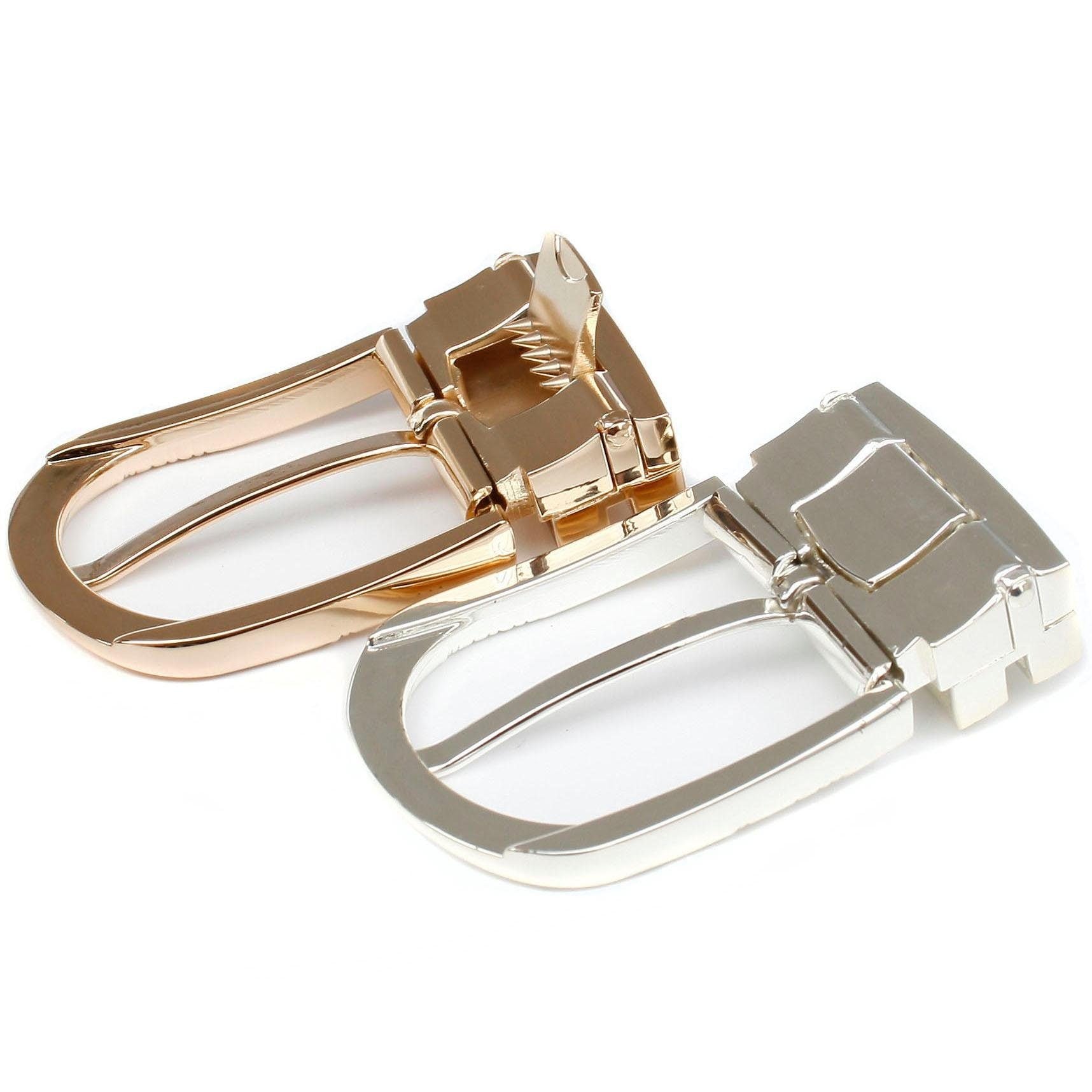 Anthoni Crown Ledergürtel Mit glänzender Schließe