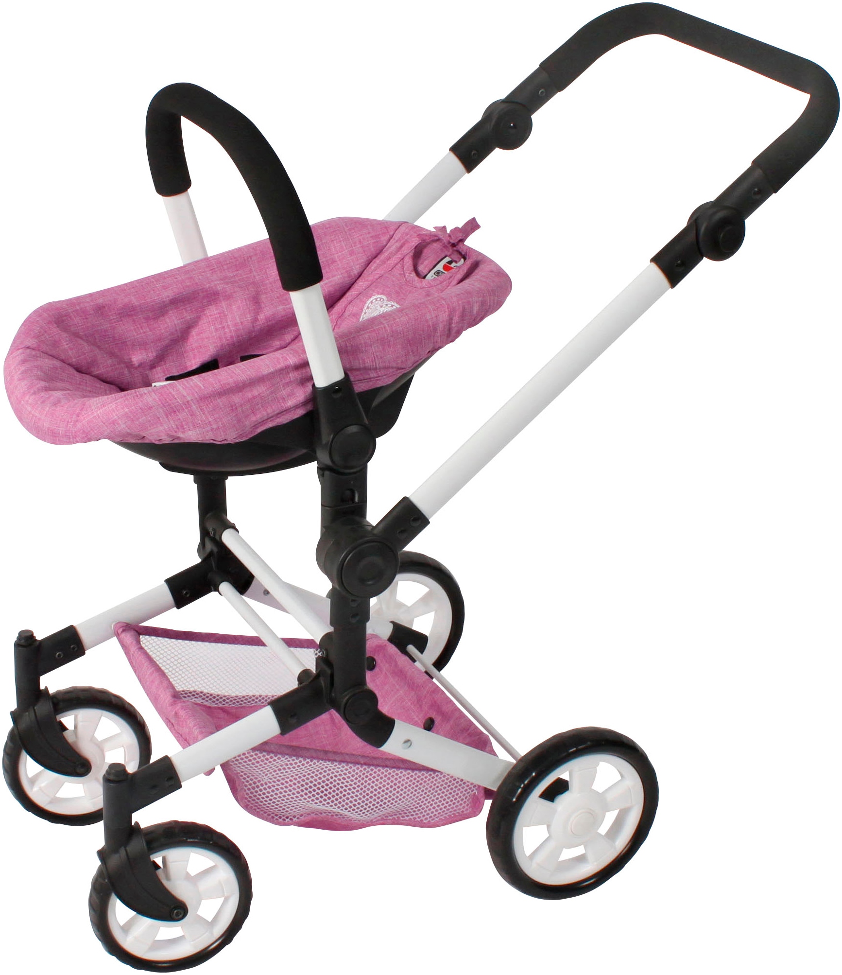 CHIC2000 Puppen Autositz »mit Adapter« passend für Puppenwagen Mika, Nele, Jara, Linus und Linus Duo