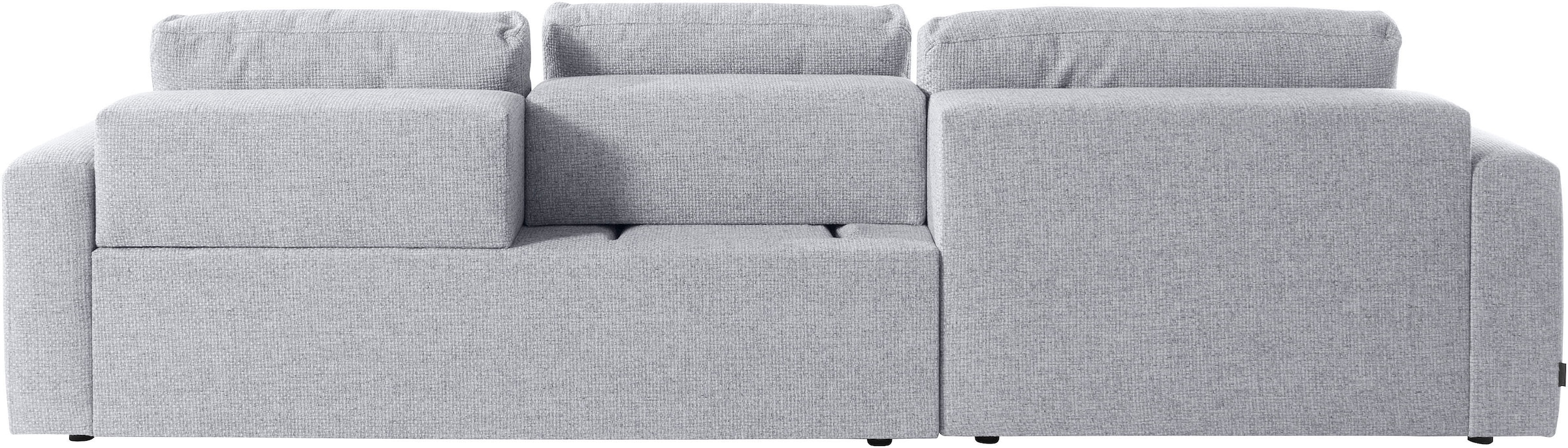 Places of Style Ecksofa »Bloomfield, L-Form«, extra tiefe Sitzfläche, wahlweise mit Sitztiefenverstellung