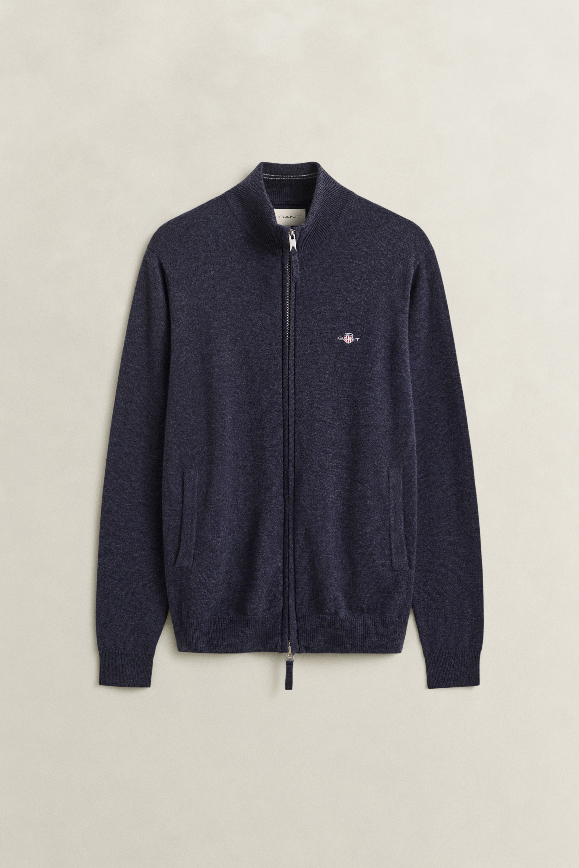 Gant Cardigan »SUPERFINE LAMBSWOOL« Reißverschluss, aus Wolle, regular fit
