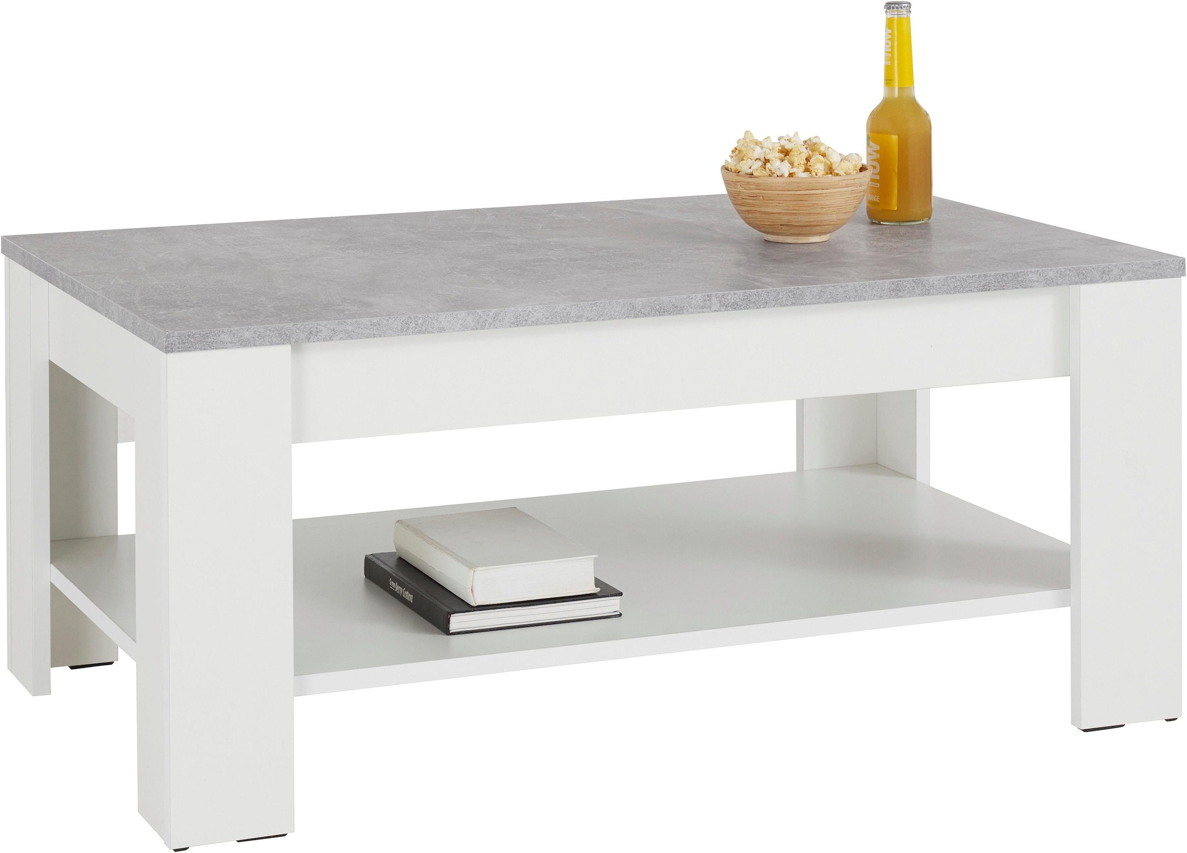 Homexperts Couchtisch »Zabona«, mit Ablageboden
