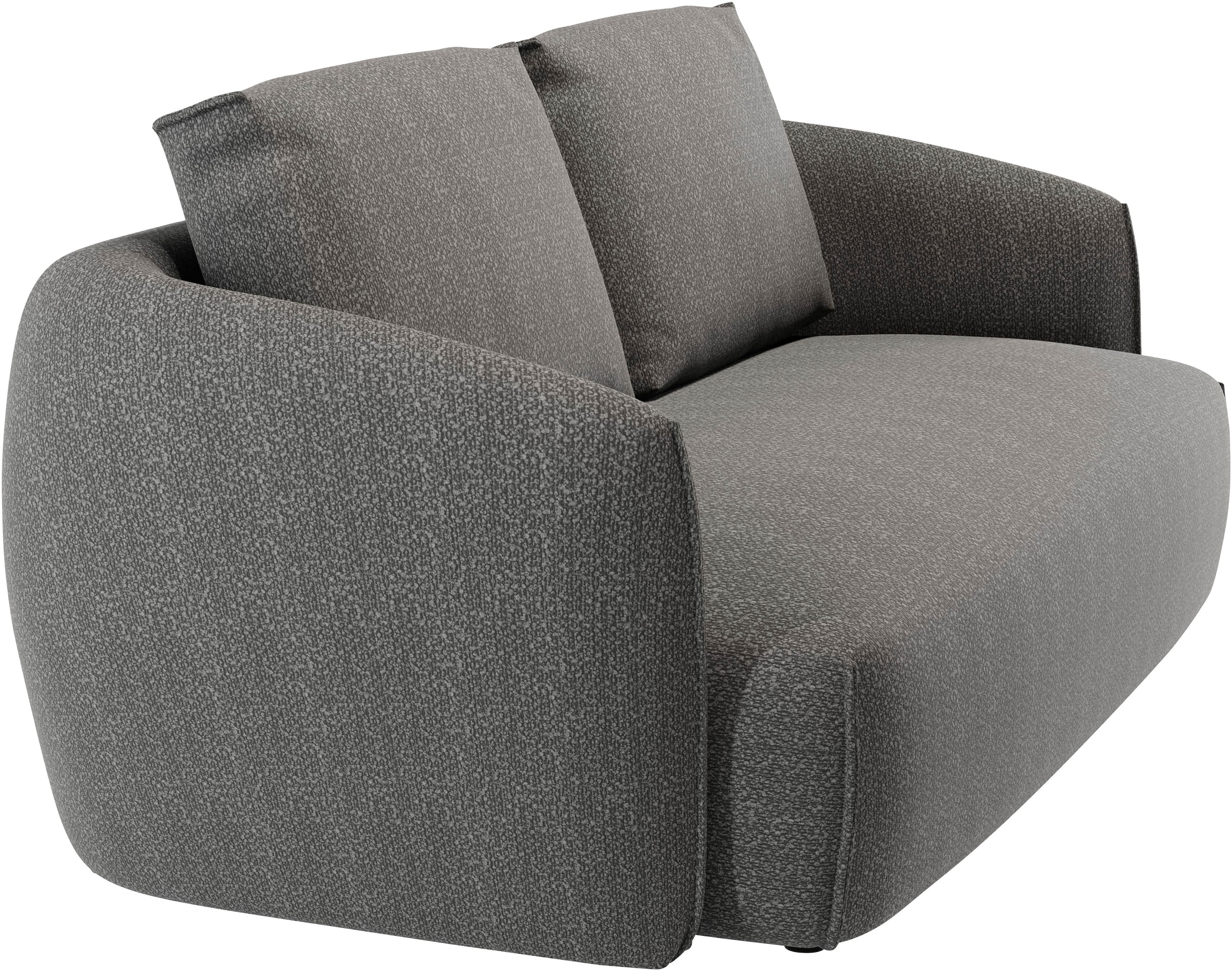 Guido Maria Kretschmer Home&Living 2-Sitzer »Shawn Designsofa, elegant geschwungen Armlehnen, bequem«, organischer Form, mit hochwertigem Bezug