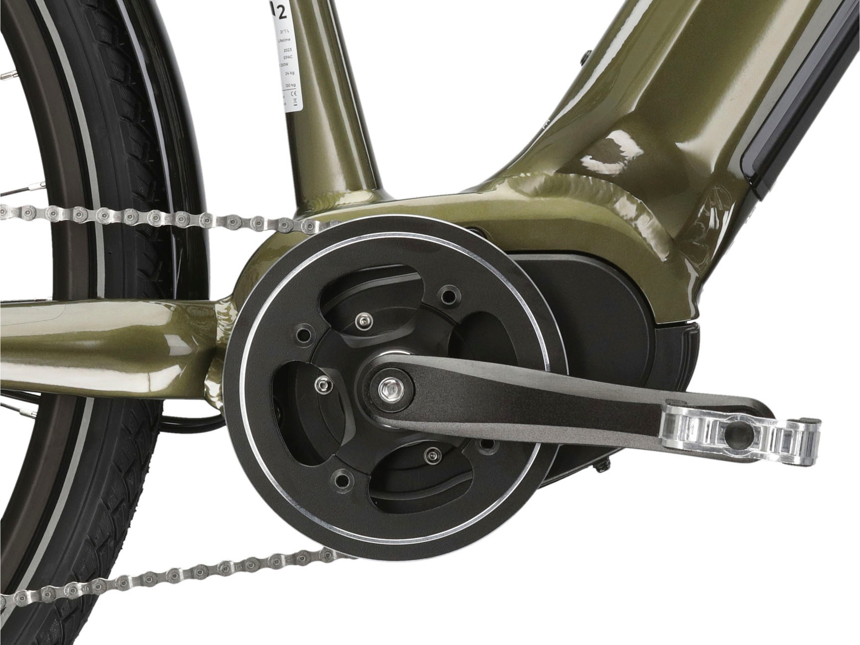 Kross E-Bike »KROSS E-Trekkingrad Herren Trans 5.0 28" khaki 9 Gänge«, 9 Gang, Shimano, ALIVIO M3100, Mittelmotor 250 W, Pedelec, Elektrofahrrad für Herren