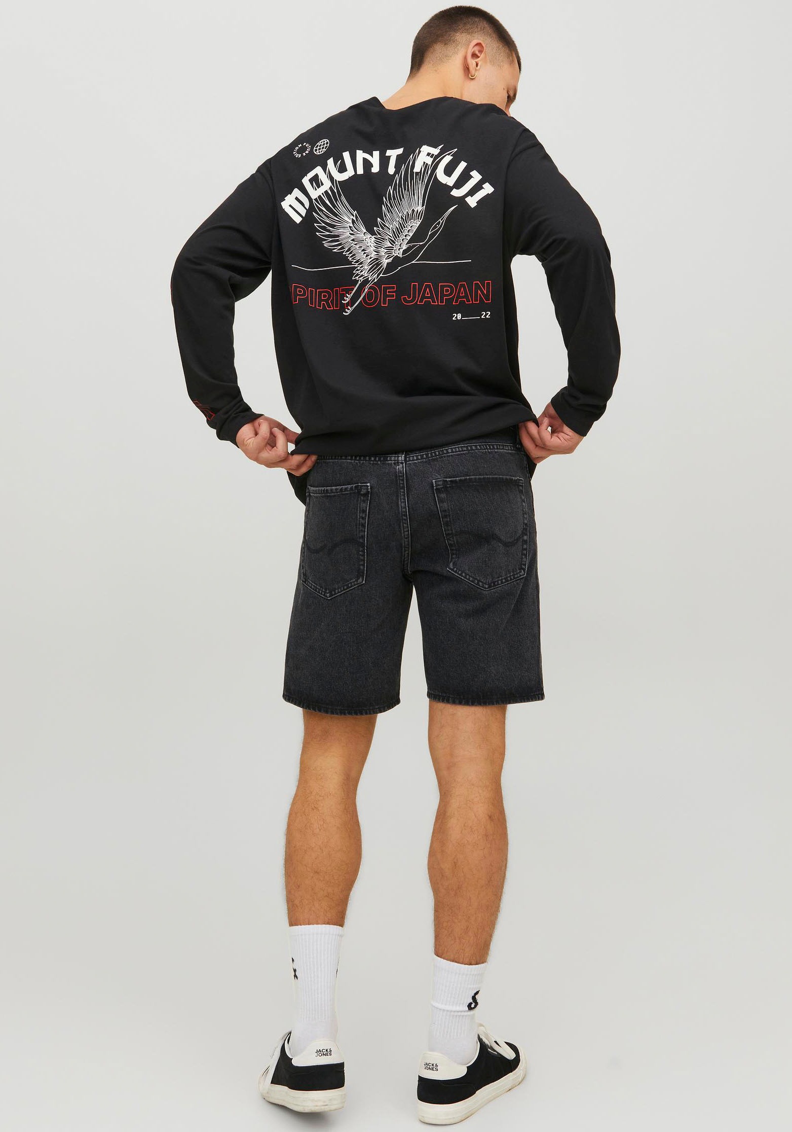 9. Bild von Jack & Jones Jeansshorts »JJICHRIS JJORIGINAL SHORTS MF 255 SN«