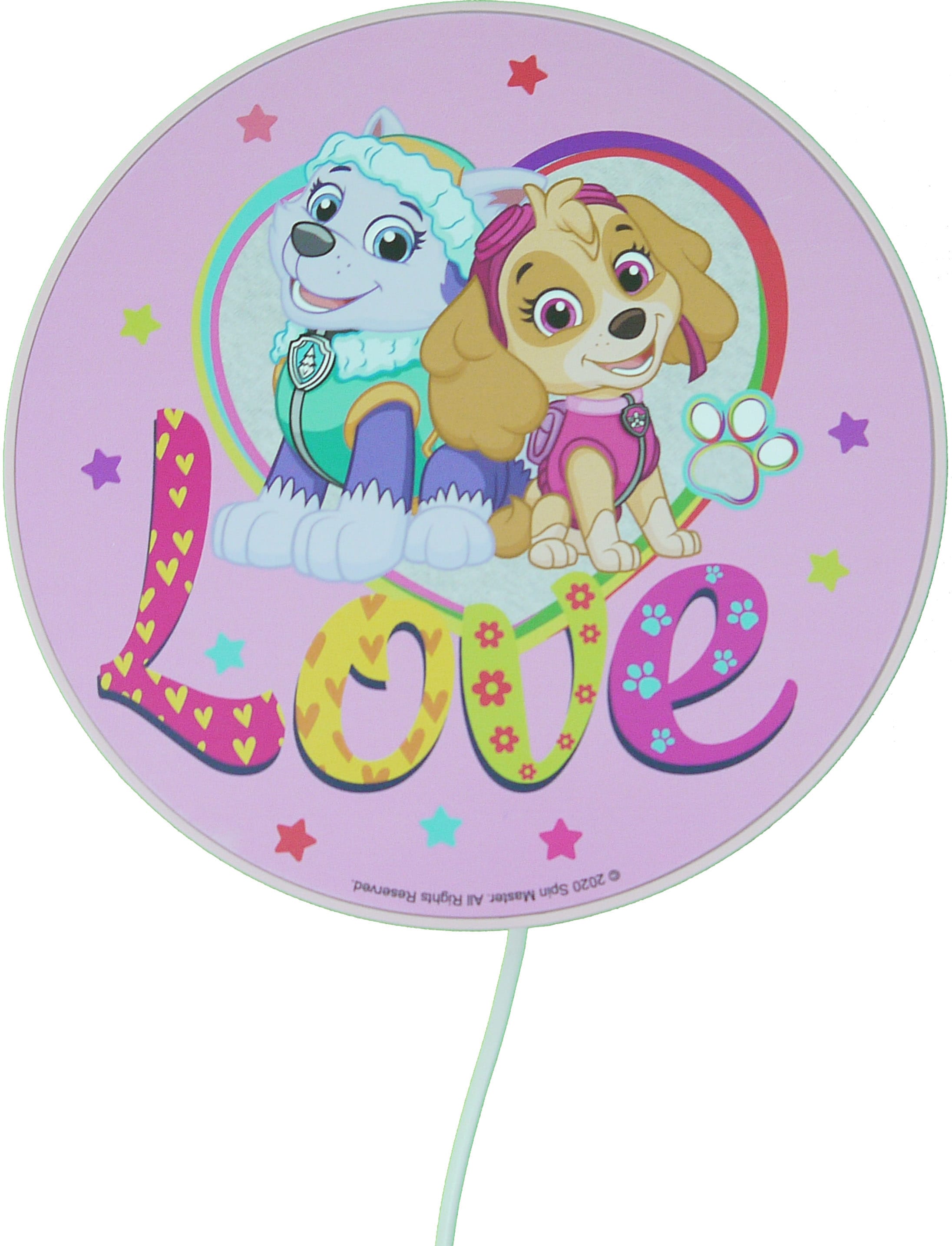 niermann Wandleuchte »Pawsitive Pups«, 1 flammig, Leuchtmittel E14 | ohne Leuchtmittel, Wandleuchte Paw Patrol - Pawsitive Pups