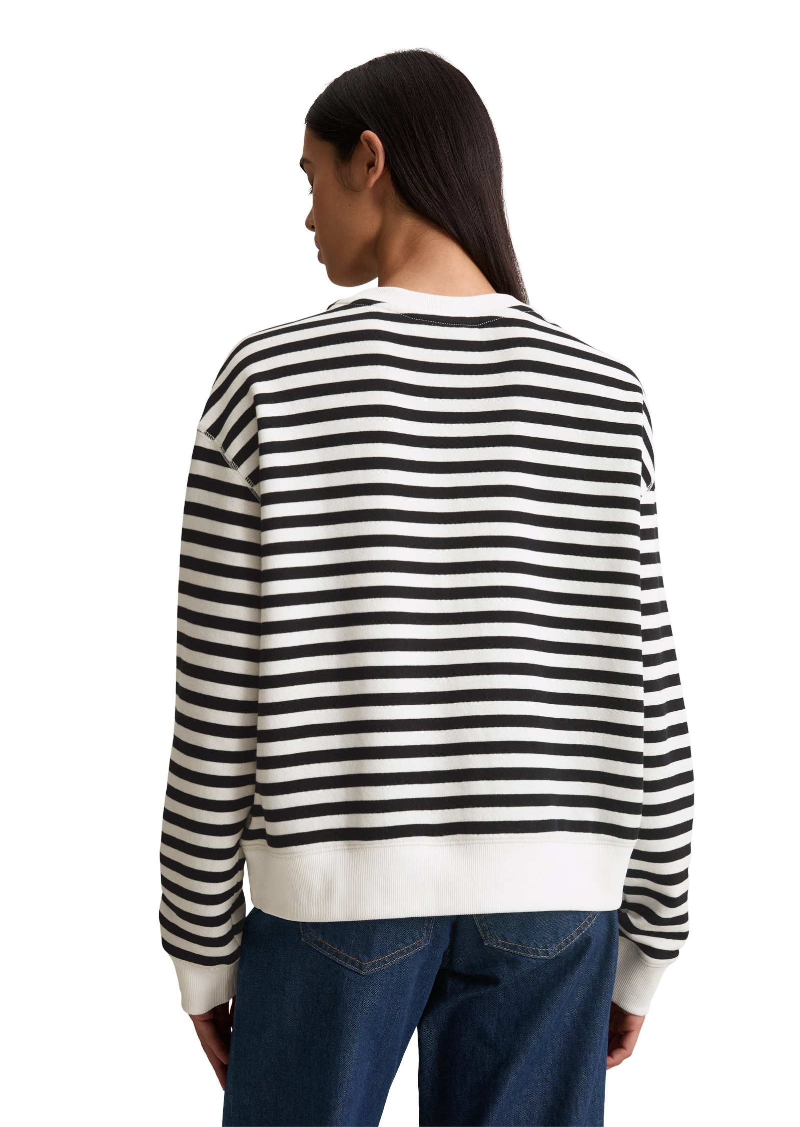 Marc O'Polo DENIM Sweatshirt , Gestreift, relaxed fit
