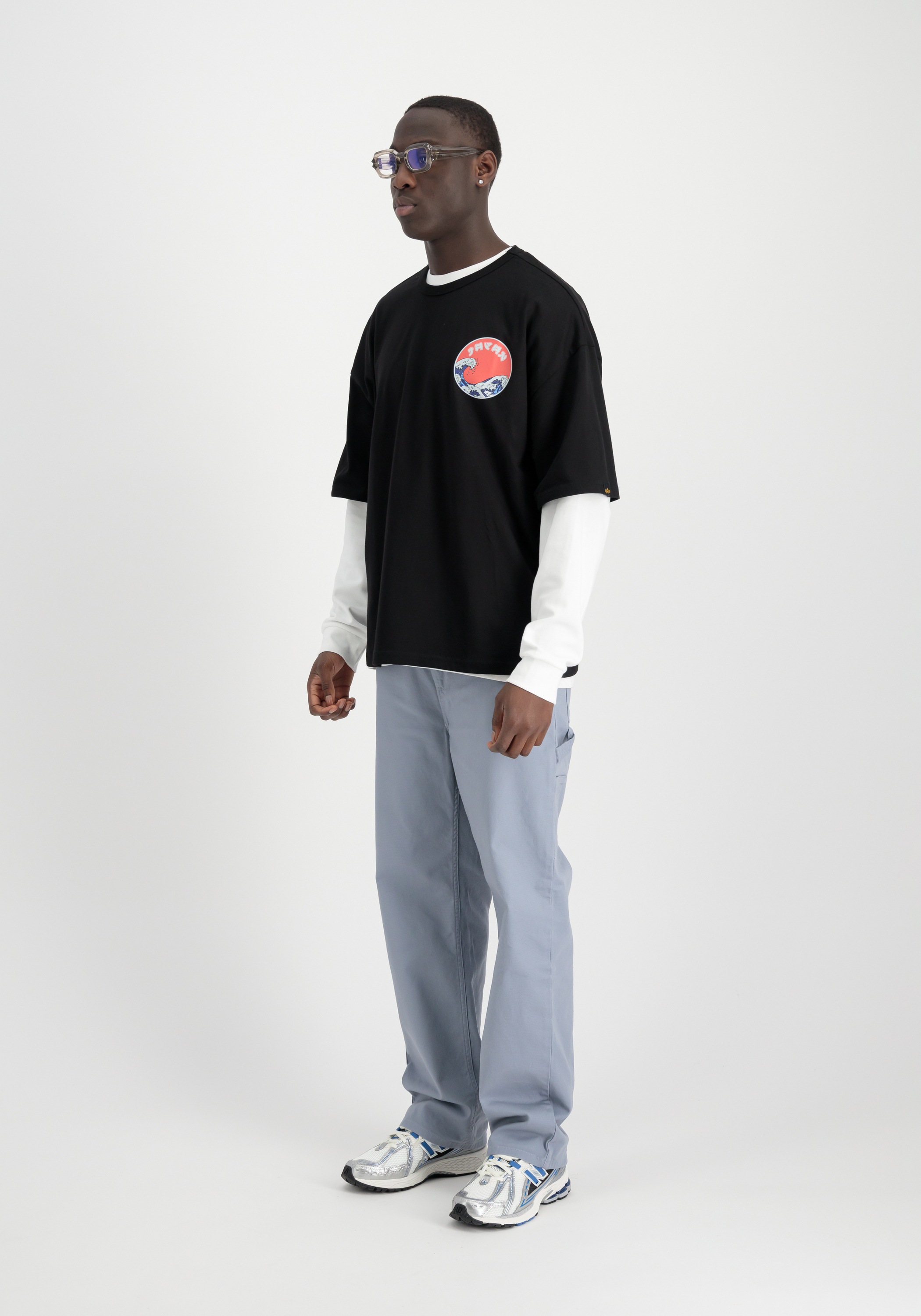 Alpha Industries T-Shirt »Alpha Industries Men - T-Shirts Japan Wave Warrior T«