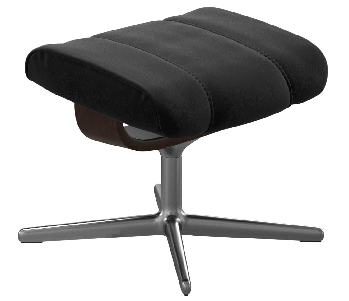 Stressless® Fußhocker »Consul«, mit Cross Base, Größe S, M & L, Holzakzent Braun