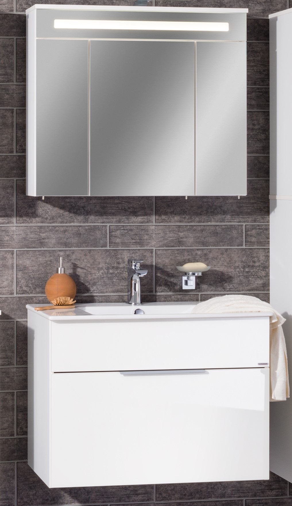 FACKELMANN Waschtisch »Waschplatz-Set KARA« 3 tlg. 3-teilig günstig online kaufen