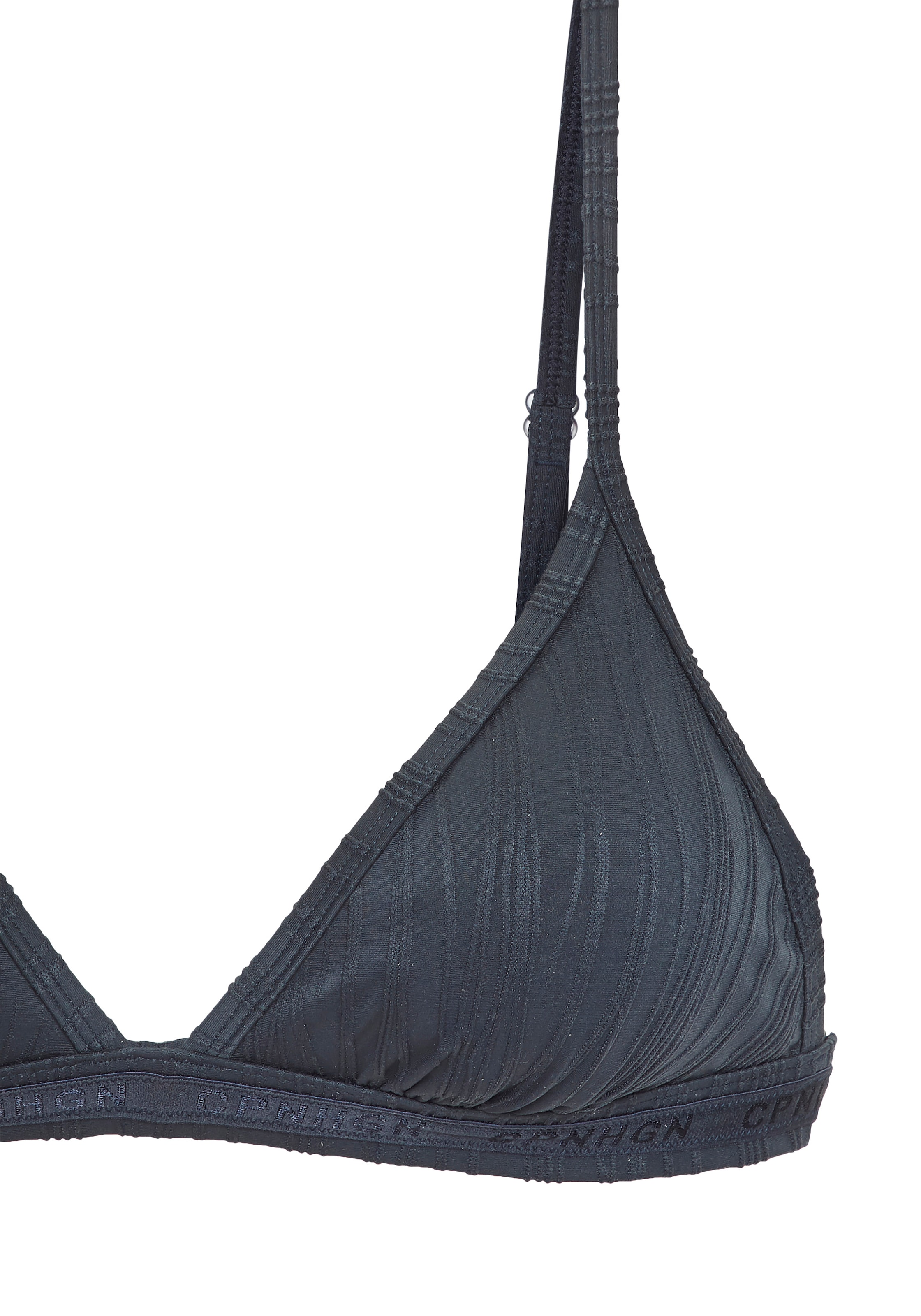 Copenhagen Studios Triangel-Bikini-Top »Antio« in moderner Strukturware