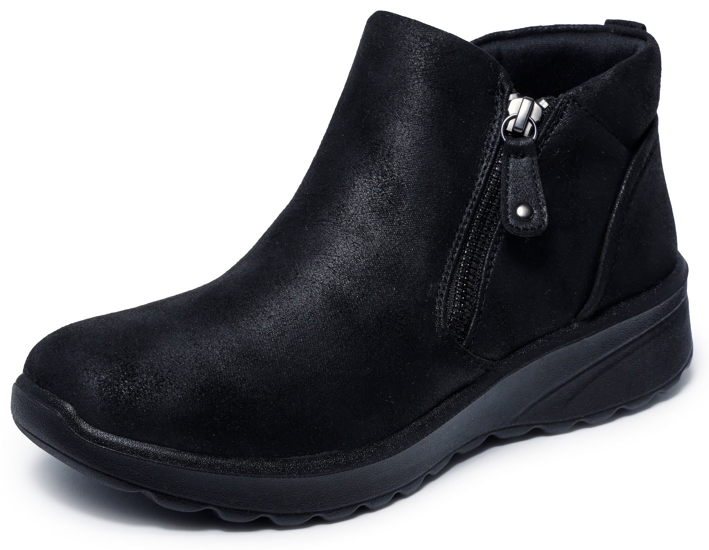 Skechers Stiefelette »LOVELY VIBE-FALL IN BLOOM«  Winterboots mit Air-Cooled Memory Foam® Komfort-Innensohle