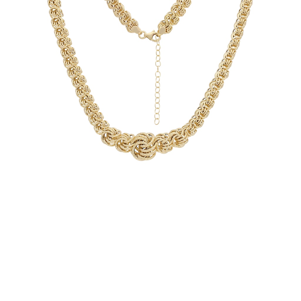 Firetti Goldkette »Schmuck Geschenk Gold 585, Rosenkette, ca. 14,5 breit«