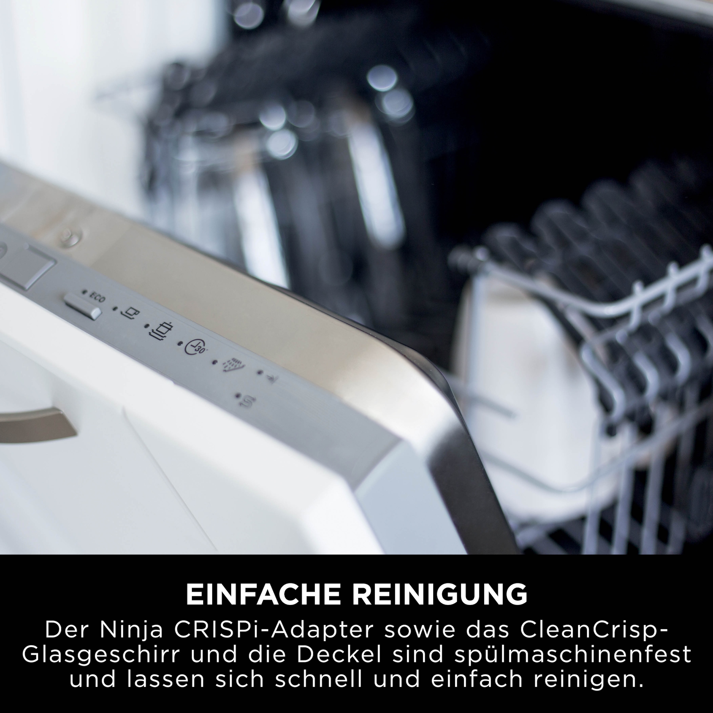 NINJA Heißluftfritteuse »CRISPi 4-in-1 Sage - FN101EUSG« 1700 W tragbar
