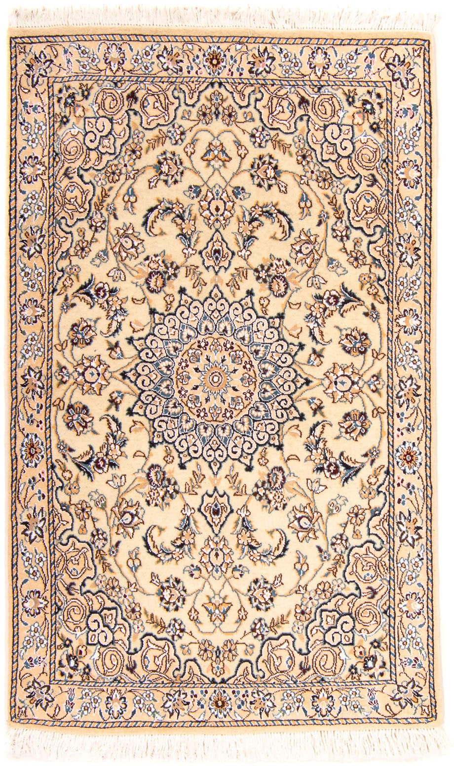 morgenland Orientteppich »Perser - Nain - Royal - 147 x 86 cm - beige«, rec günstig online kaufen