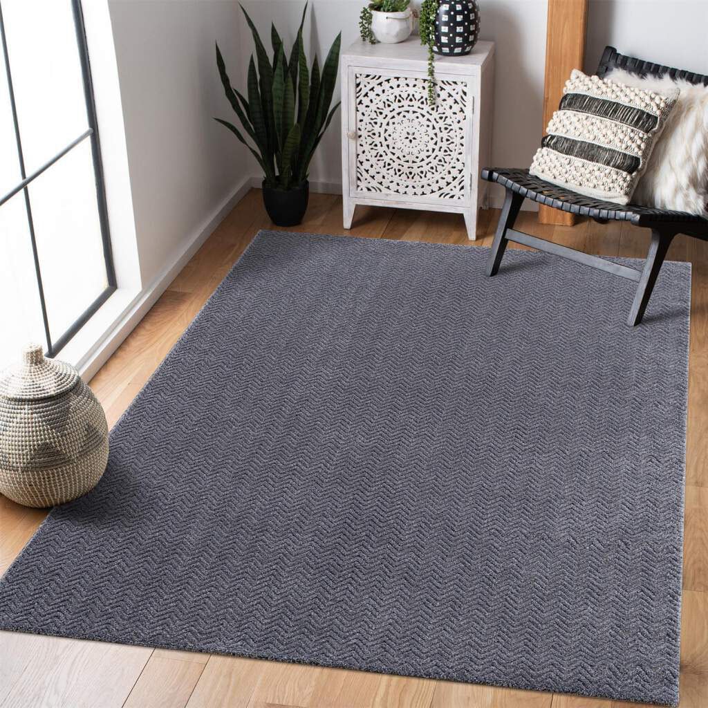 Carpet City Teppich »Friseé-Teppich FANCY805«, rechteckig, 12 mm Höhe, Läuf günstig online kaufen