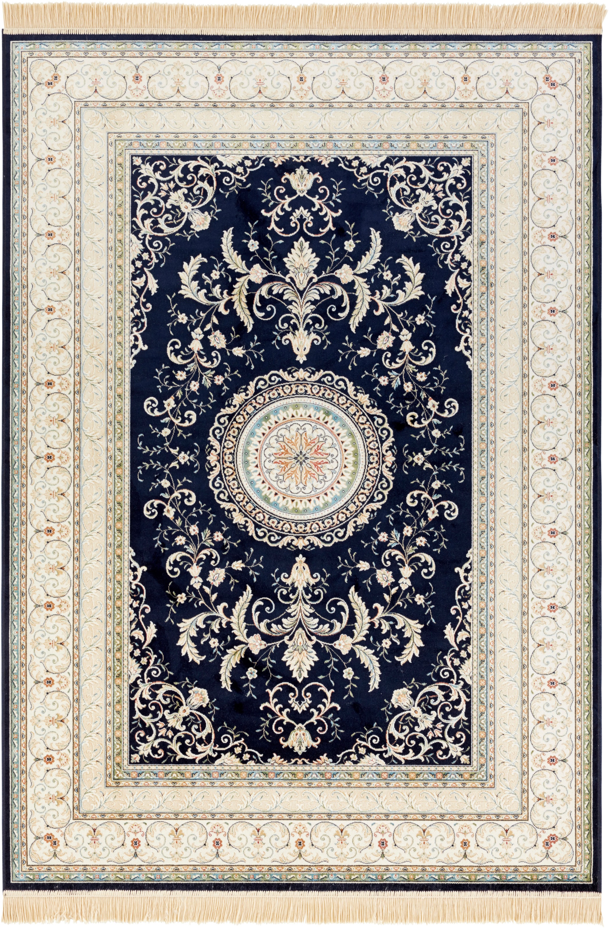 HANSE Home Teppich »Antik Negar«, rechteckig, 5 mm Höhe, Orientalisch mit F günstig online kaufen
