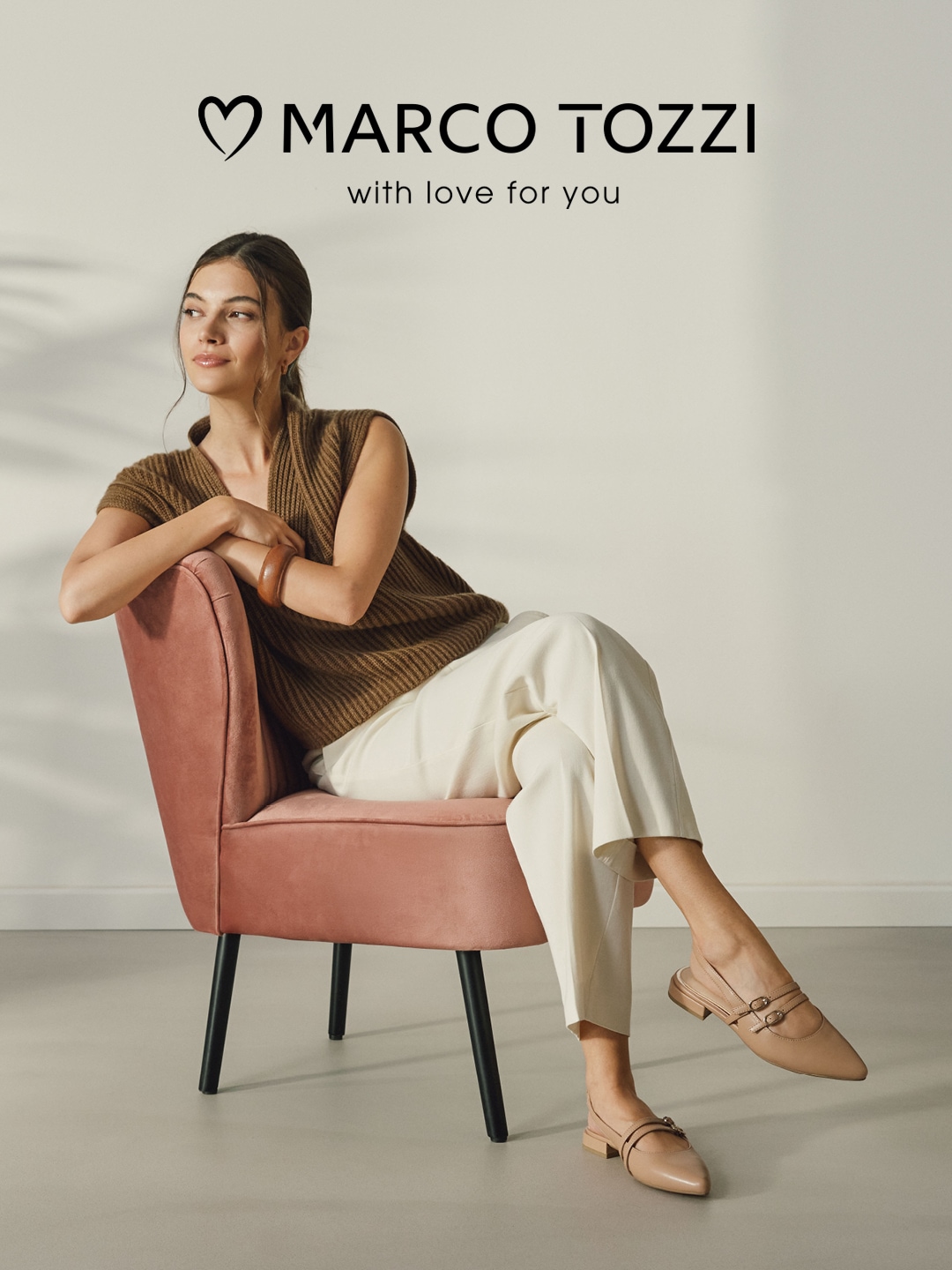 MARCO TOZZI Slingpumps  , Businessschuh, Abendschuh, mit komfortabler Feel Me-Ausstattung