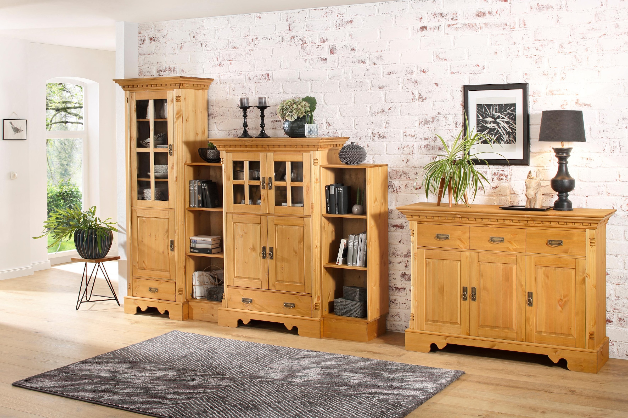 Home affaire Regal »Milan«, Höhe 128 cm