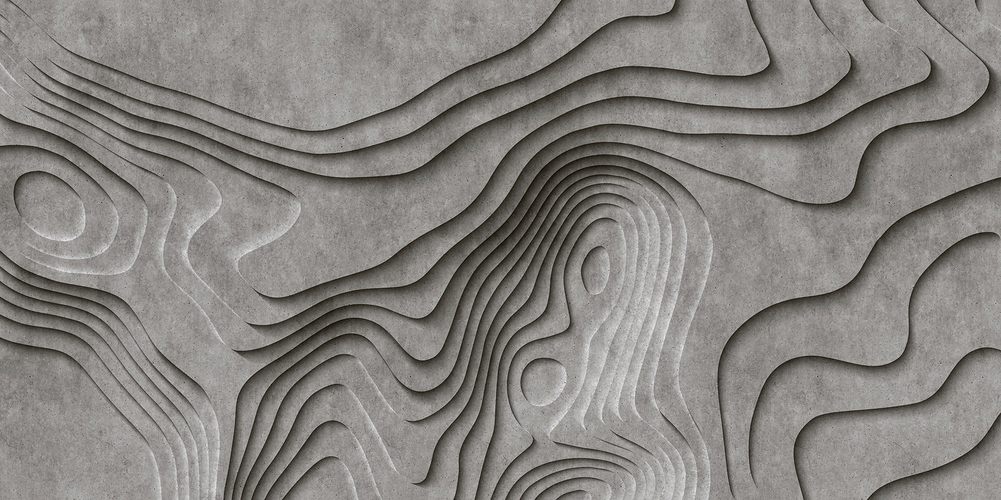 living walls Fototapete »Walls by Patel Canyon 1« glatt Vlies, Wand, Schräg günstig online kaufen