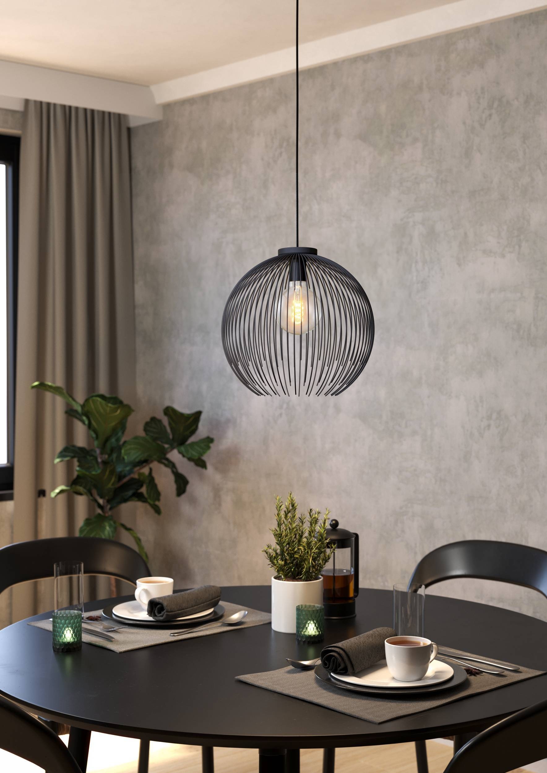 EGLO Hängeleuchte »Venezuela Hängelampe, Pendelleuchte, Esszimmerlampe, Met günstig online kaufen