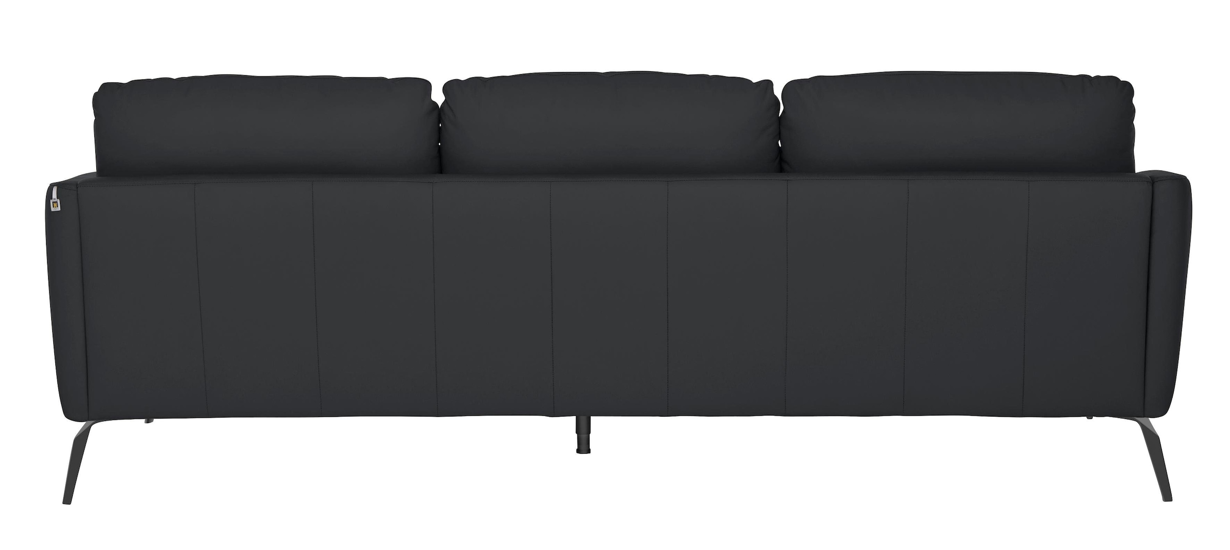 W.SCHILLIG Big-Sofa "softy", mit dekorativer Heftung im Sitz, Füße schwarz günstig online kaufen