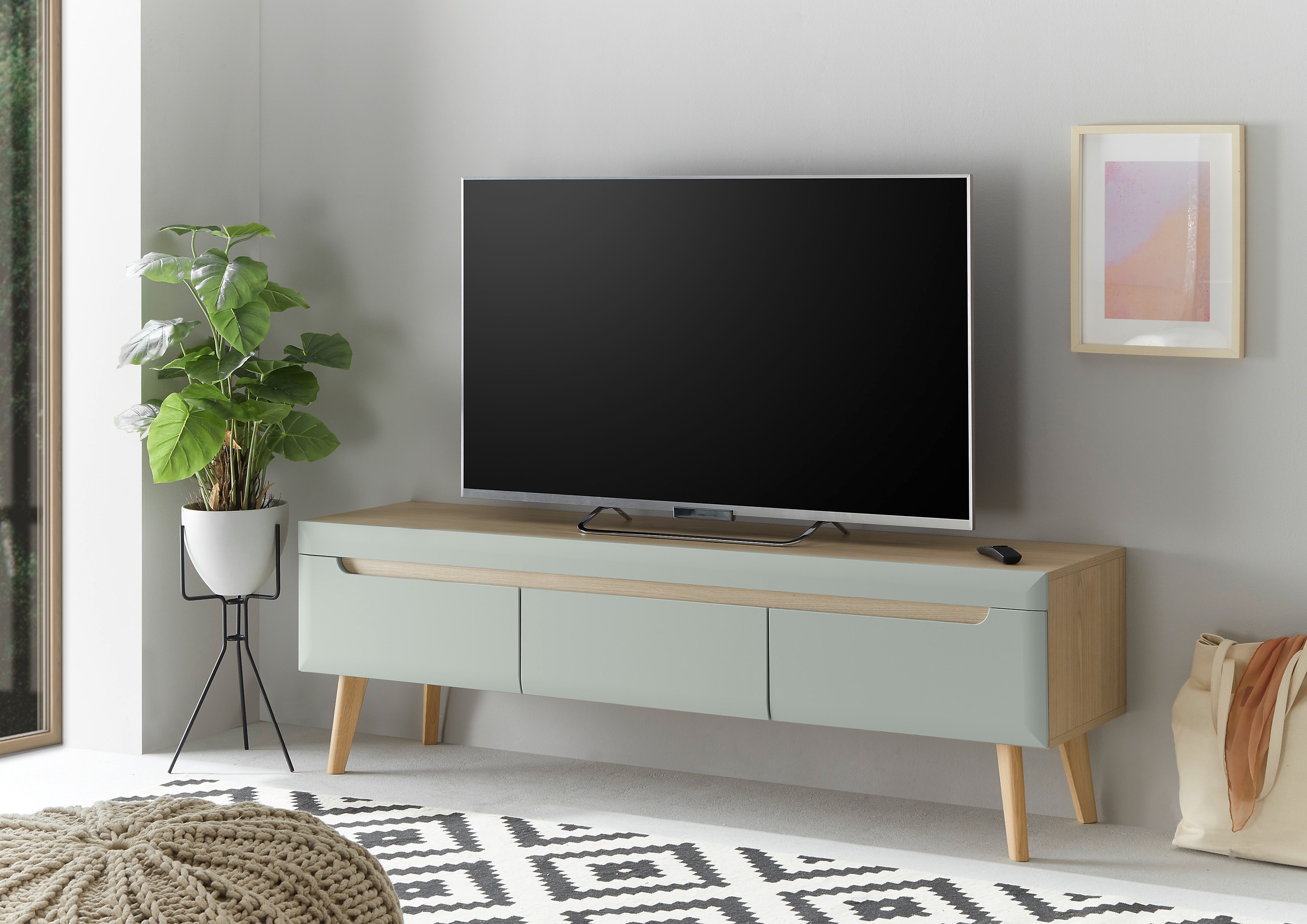 INOSIGN Lowboard "Torge, TV-Unterschrank, TV-Kommode, Fernsehschrank, TV-Bo günstig online kaufen